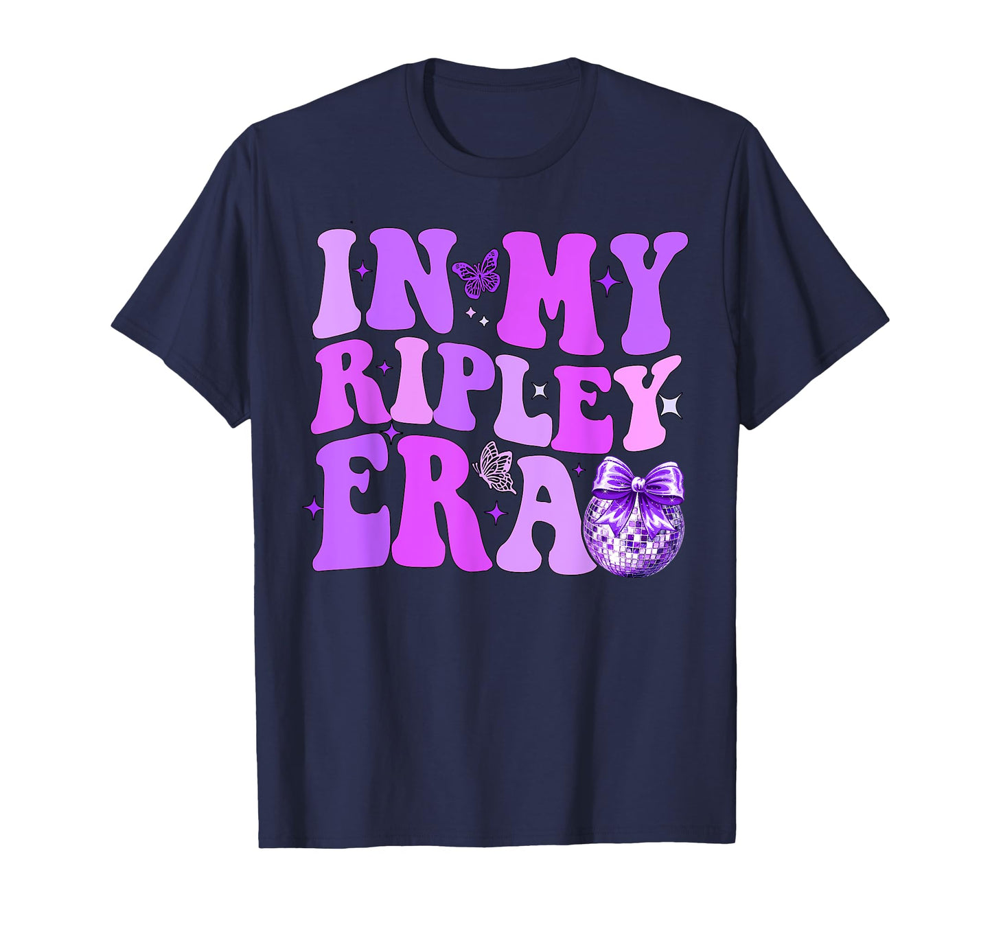 I Love Ripley Personalized Name In My Ripley Era Groovy T-Shirt