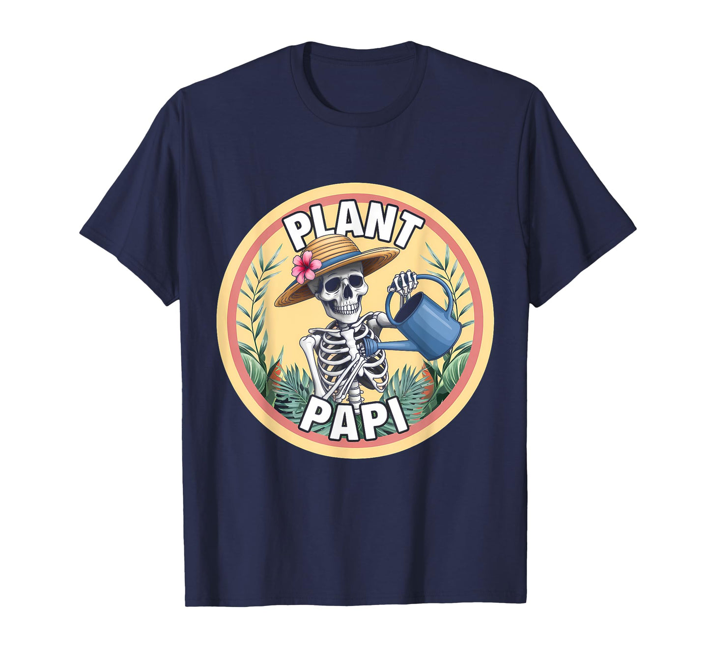 Plant Papi Daddy Gardener Happy Halloween Vintage T-Shirt
