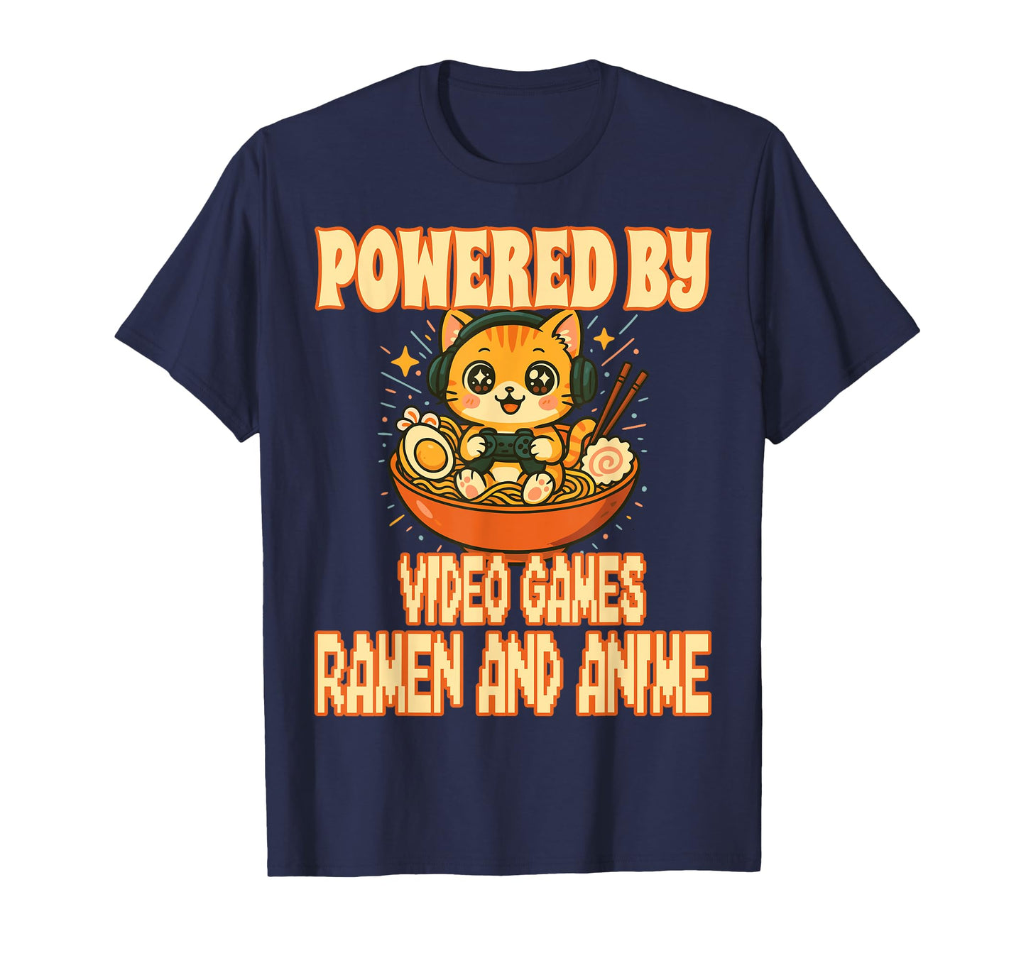 Chat Geek - Ramen, Video Games & Anime T-Shirt