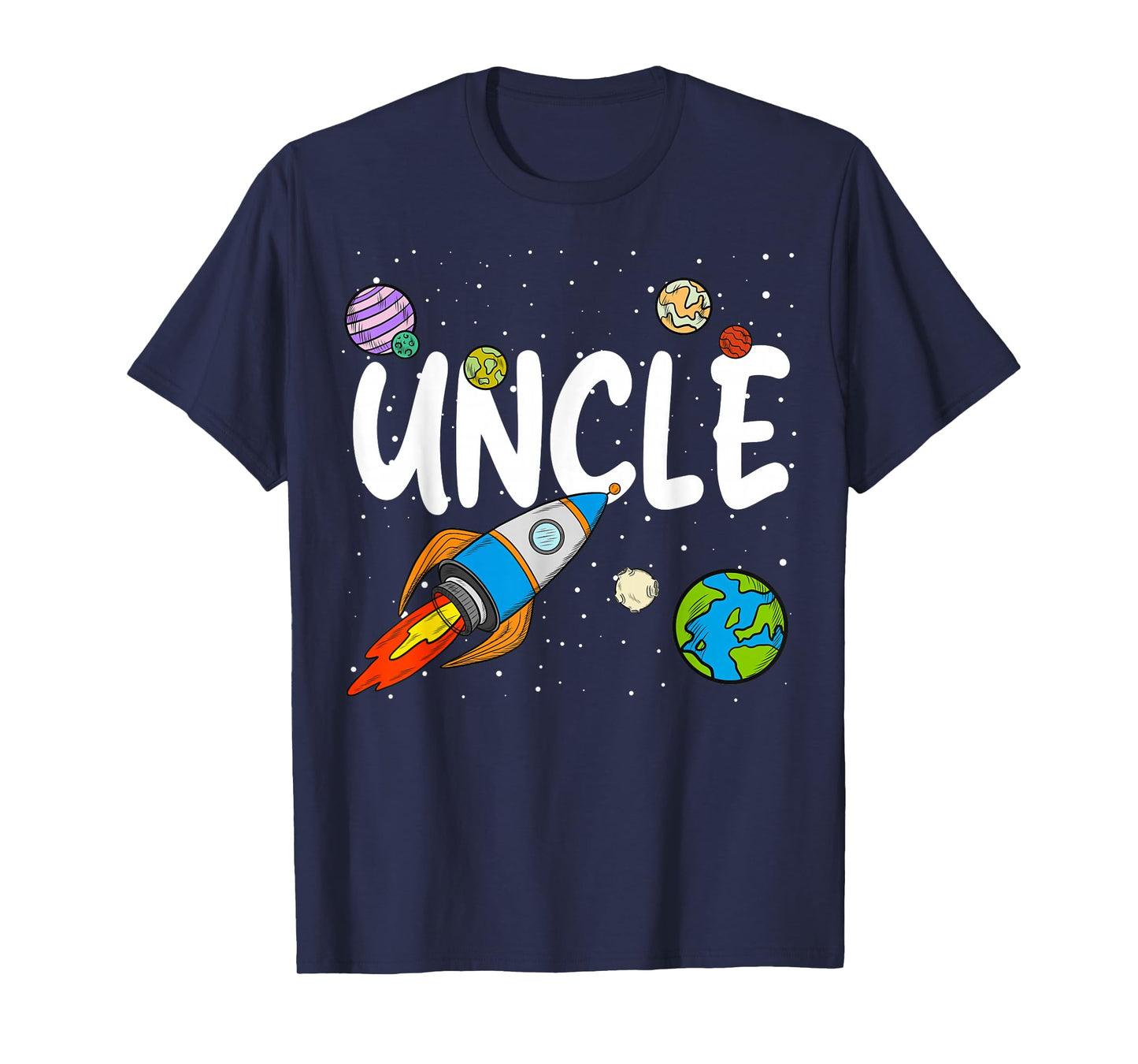 Brother of The Birthday Boy Rocket Space Outfit T-Shirt