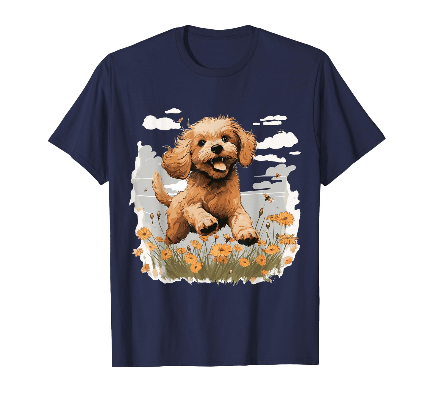 Cavapoo Dog Breed Pet Cute Graphic T-Shirt