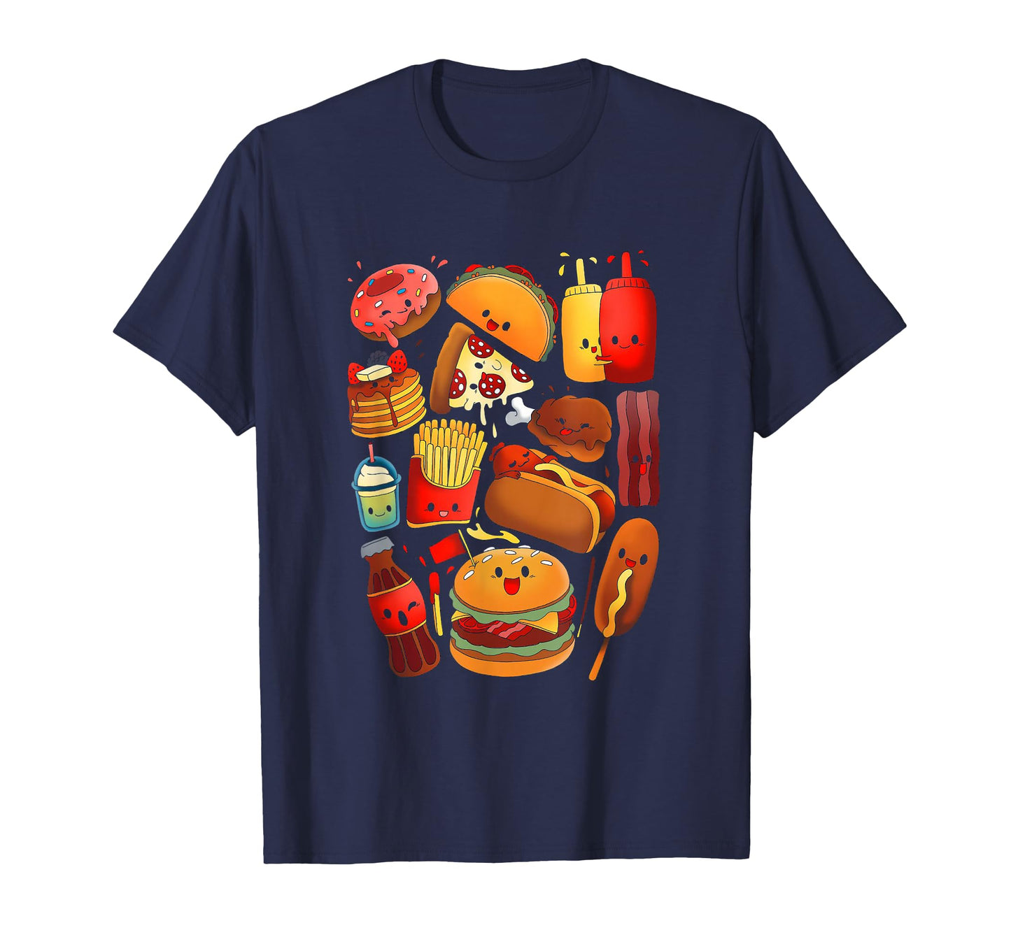 Funny fast food - Fastfood Graphic kawaii T-Shirt