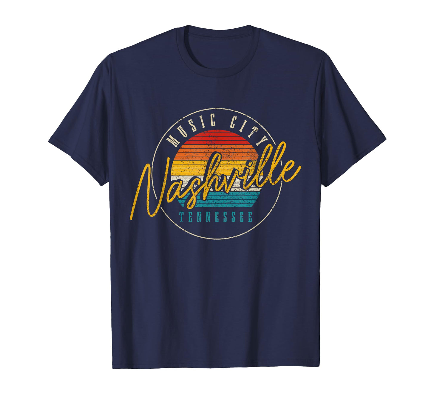 Nashville Tennessee Country Music City Gift Vintage T-Shirt