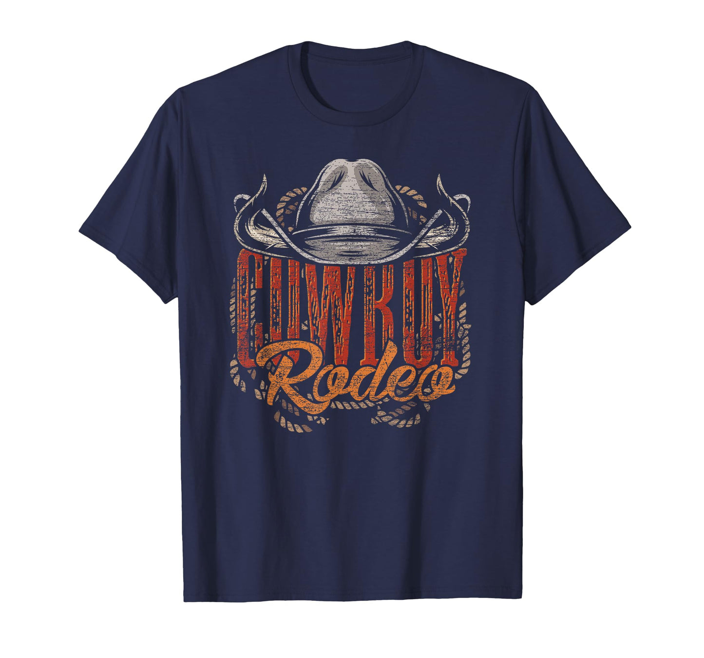 Cowboy Rodeo Western Texan Gift Country Bull Riding Cowboy T-Shirt