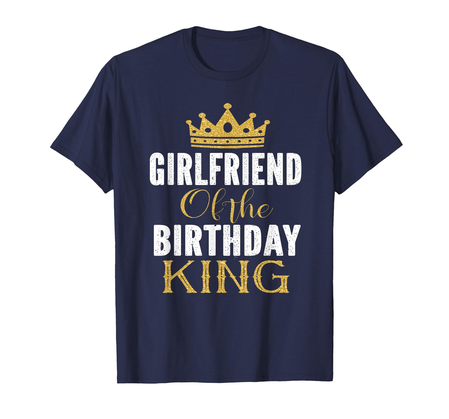 Girlfriend Of The Birthday King Boys Bday Party Gift For Him T-Shirt