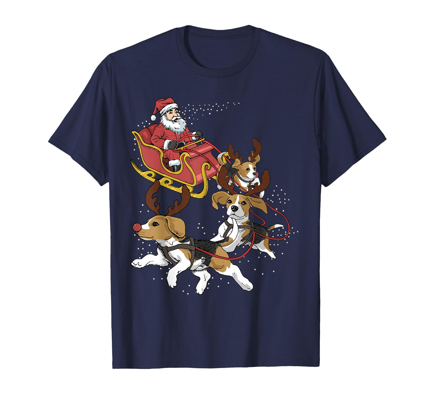 Funny Beagle Christmas for Cute Dog Lovers T-Shirt