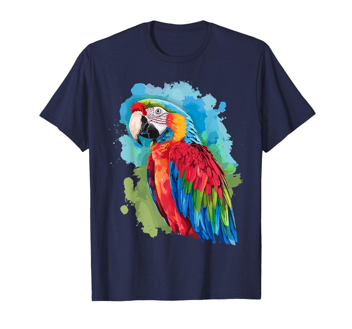 Best Parrot Art For Men Women Kids Tropical Parrot Lover T-Shirt