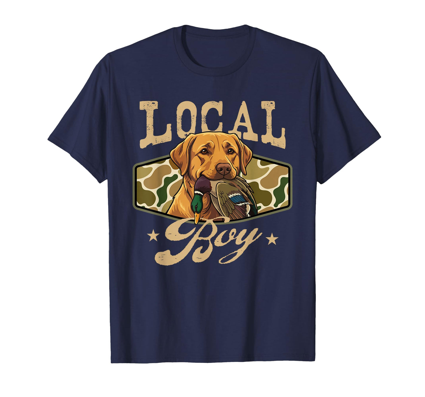 Local Boy - Lab Hunting Labrador Hunting Dog Hunter T-Shirt