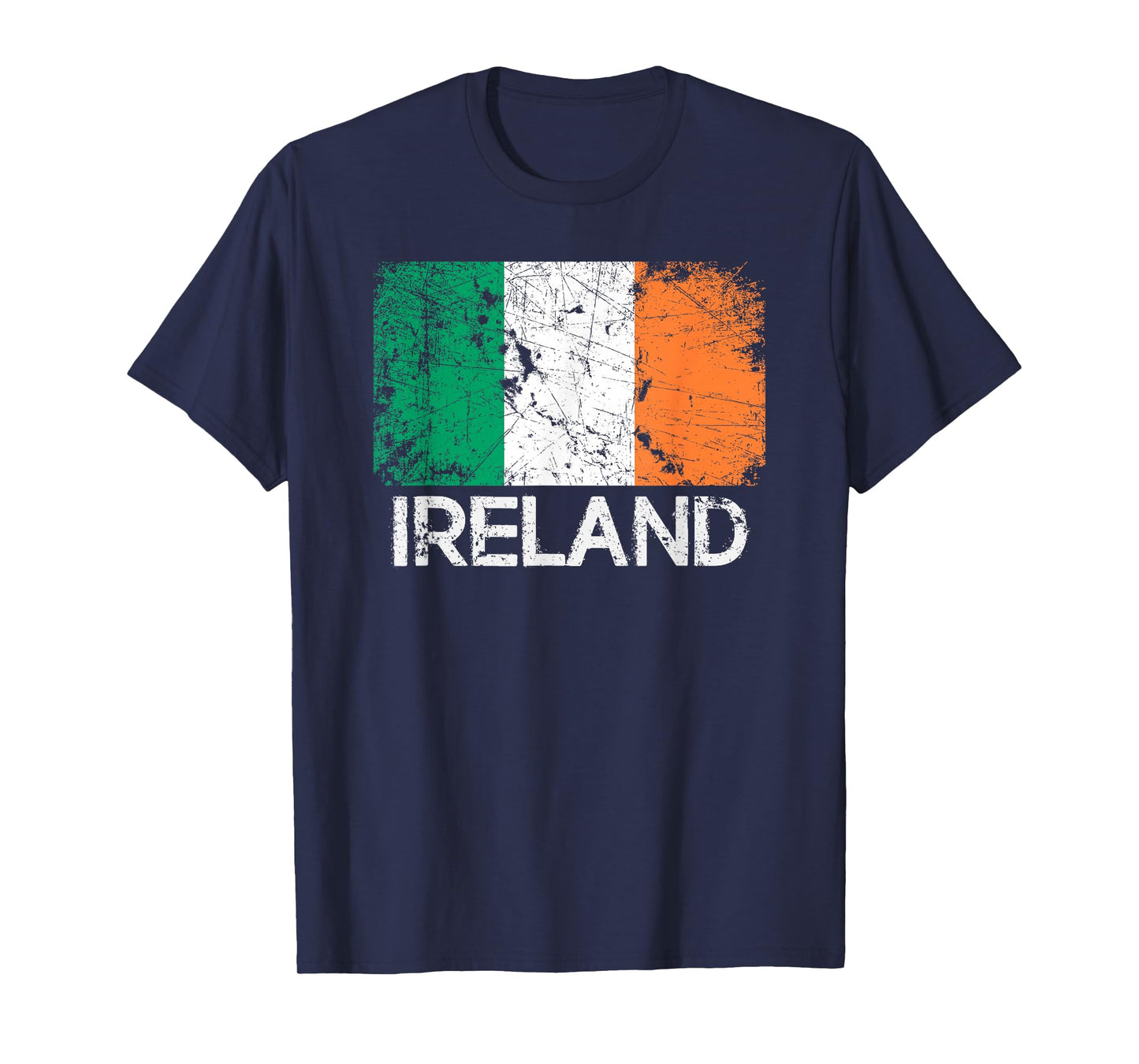 Irish Flag T-Shirt | Vintage Made In Ireland Gift T-Shirt