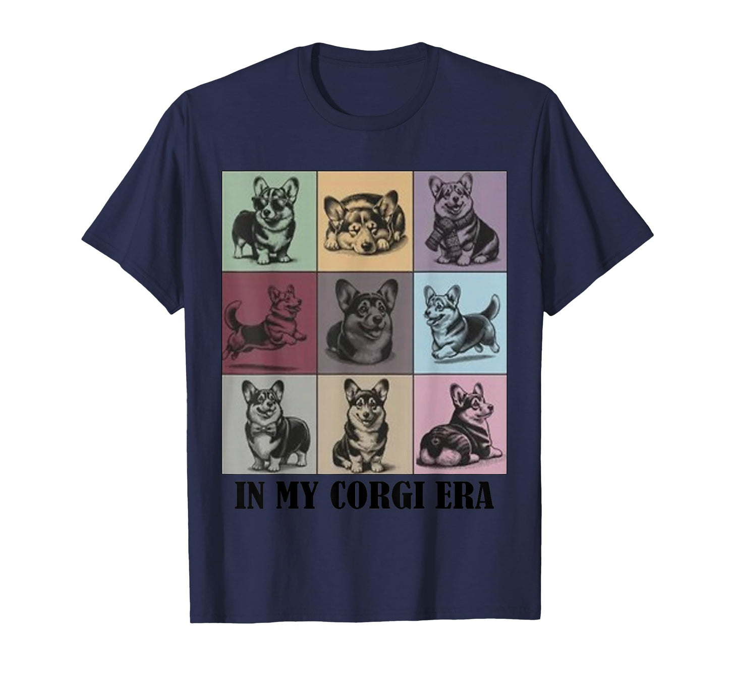 Funny Corgi Mom Quote in My Corgi Era Cool Dog Lovers T-Shirt