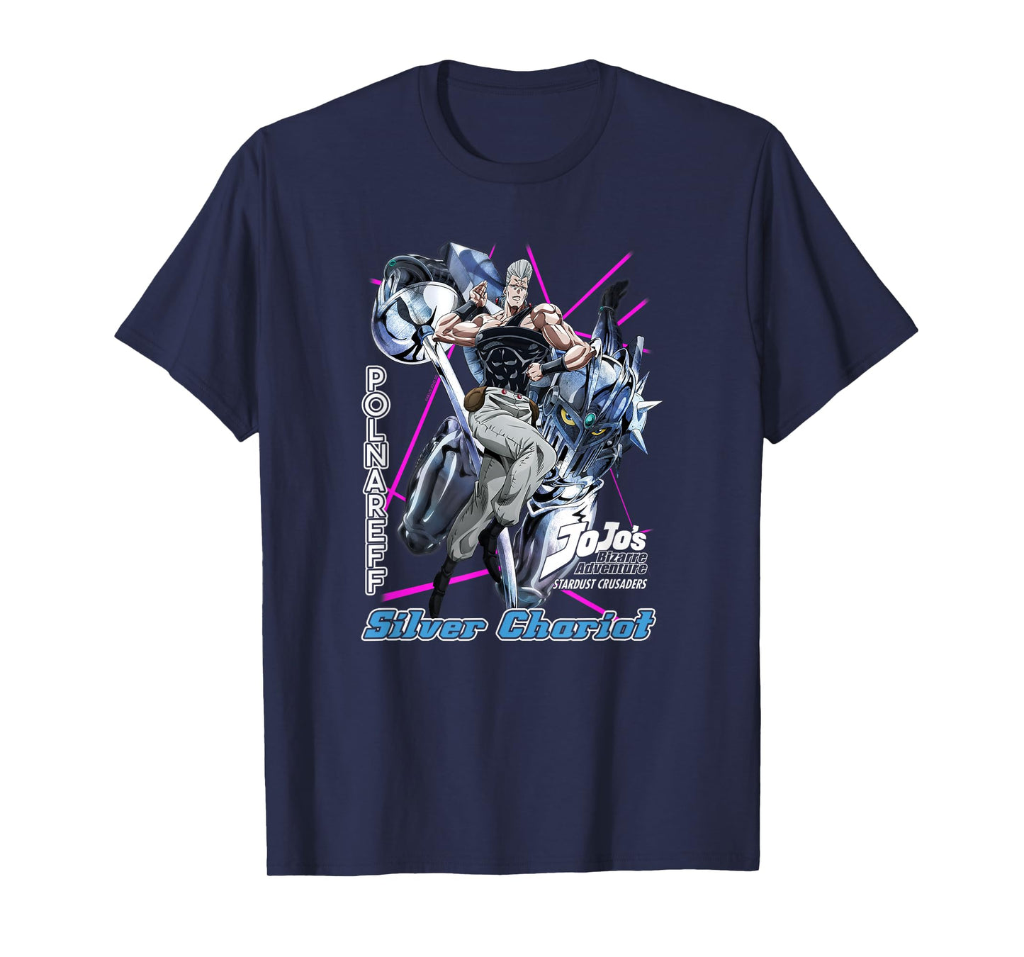 JoJo's Bizarre Adventure Polnareff Silver Chariot Anime T-Shirt