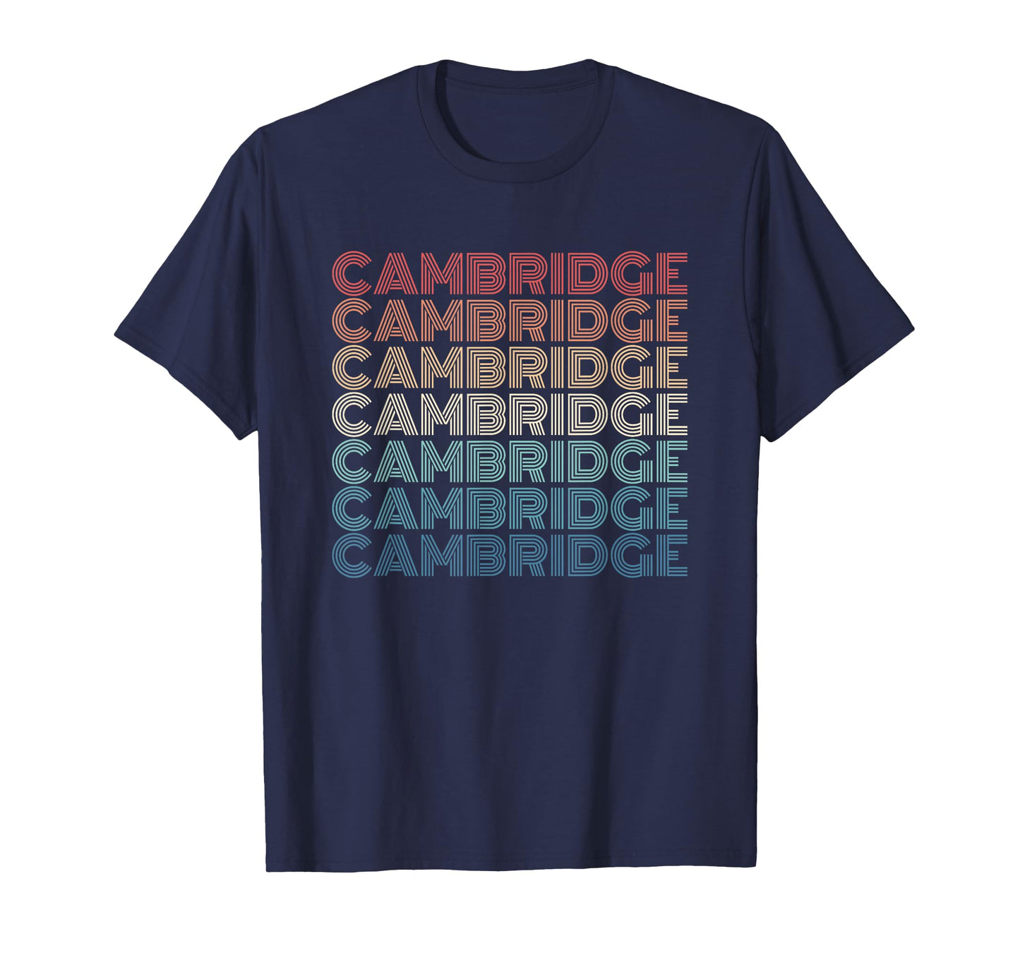 Retro Cambridge England T-Shirt
