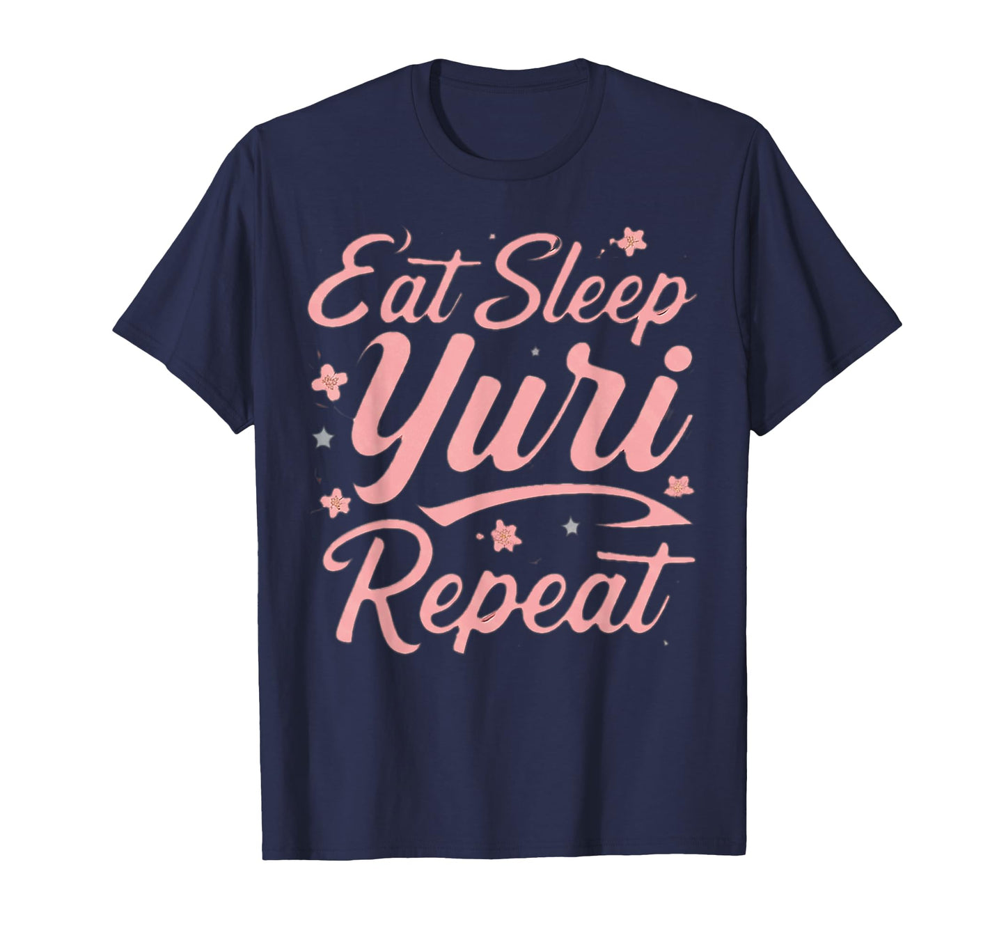Eat Sleep Yuri Repeat - Yuri Girl's Love Manga T-Shirt