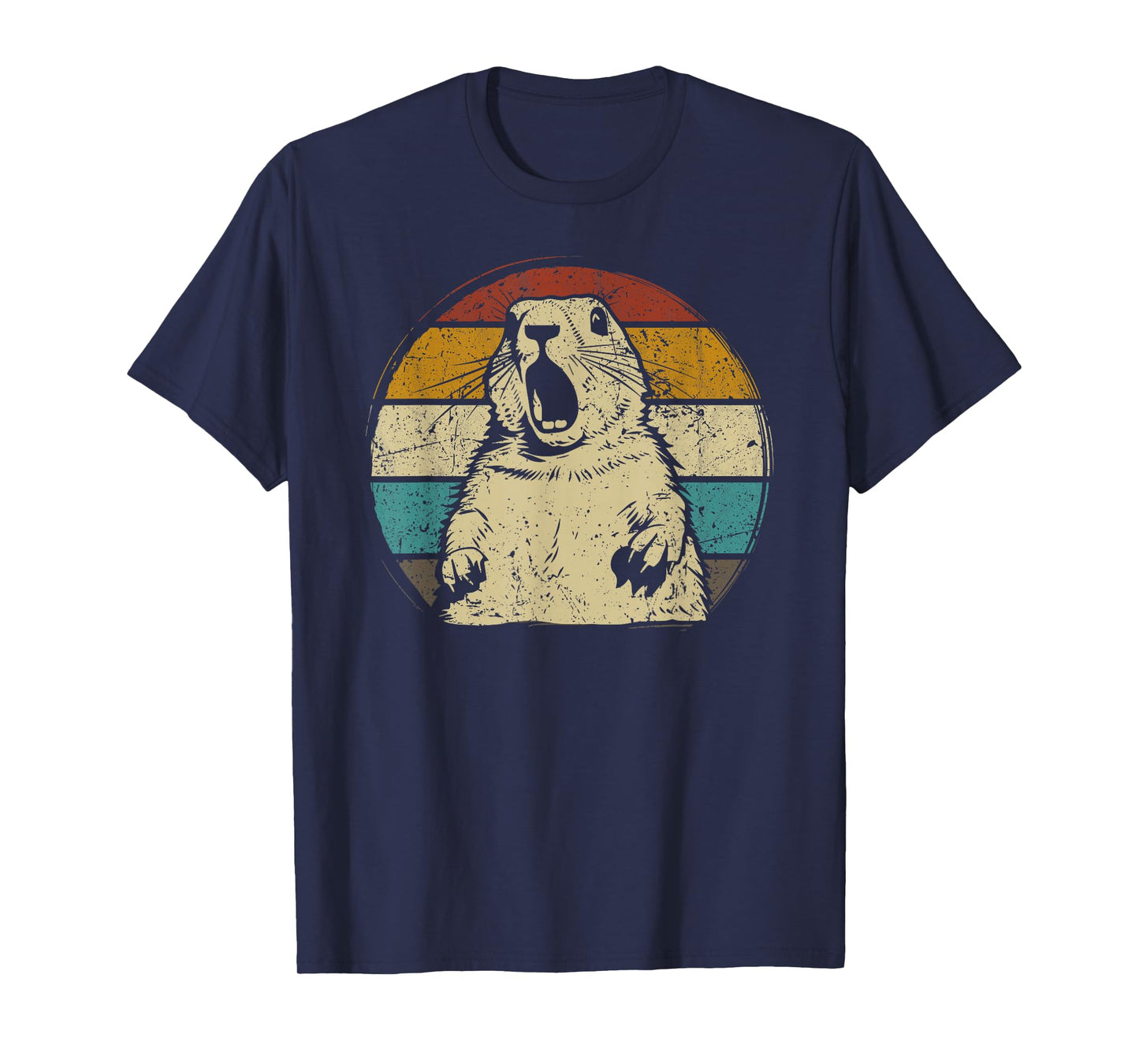 Prairie dog vintage for Prairie Dog Lover 60s 70s Retro T-Shirt
