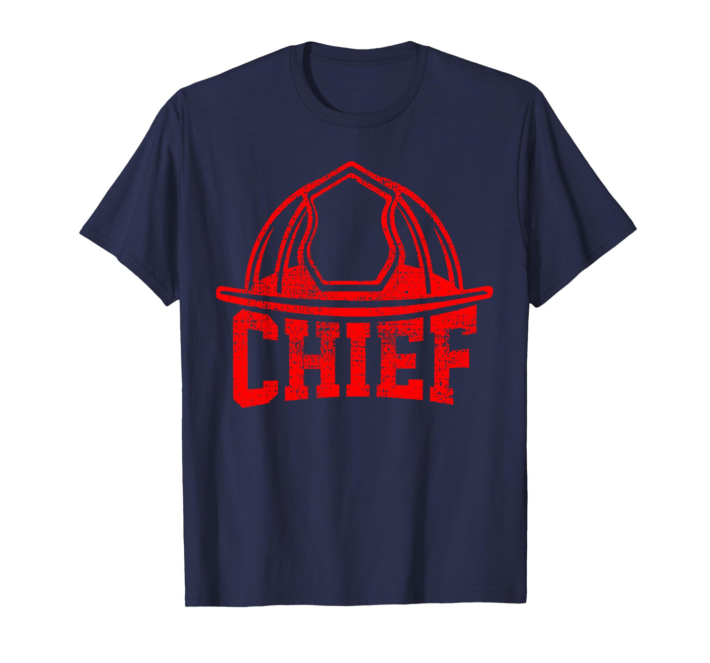 Firefighter Chief Helmet Gift T-Shirt