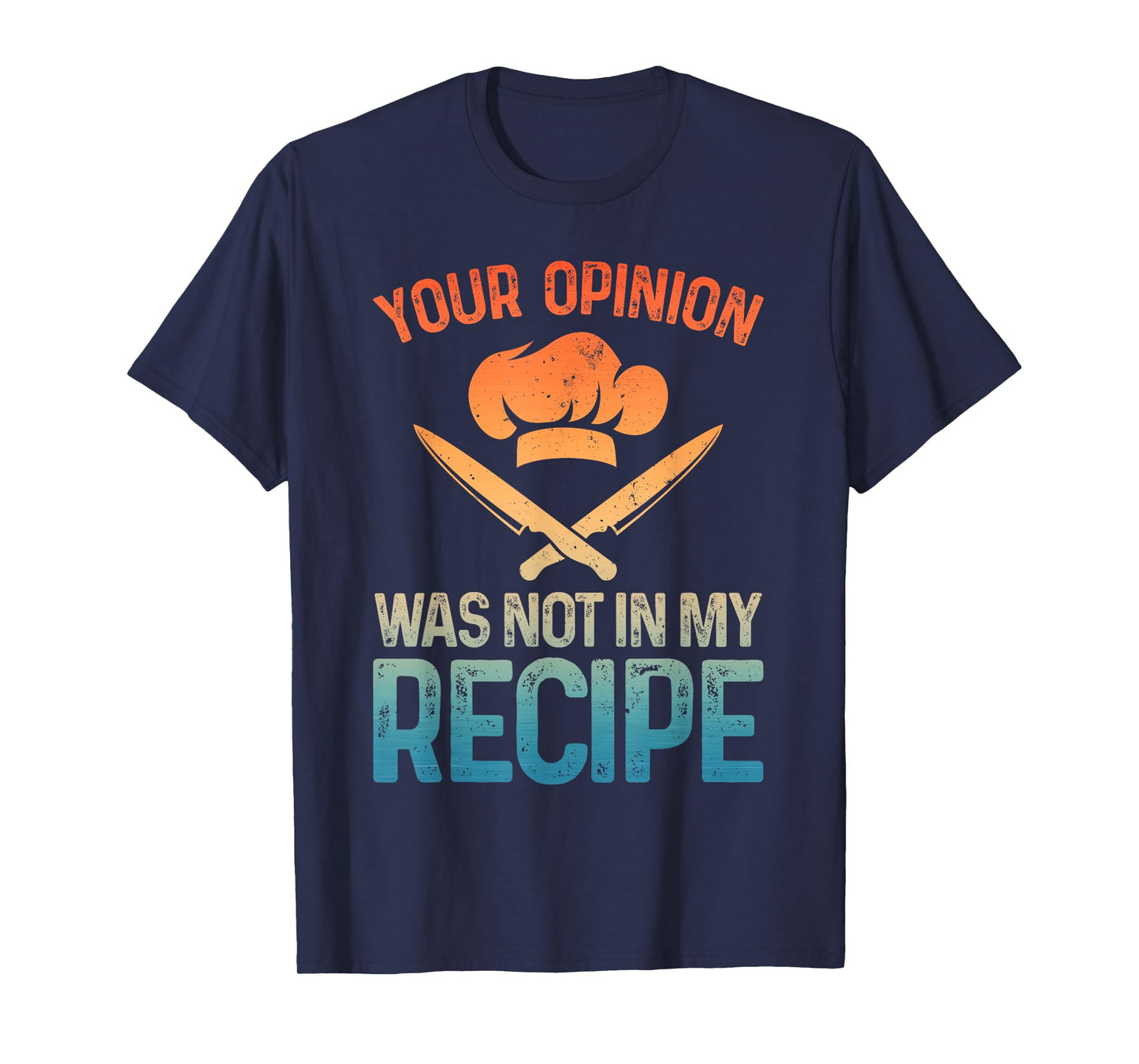 Funny Chef Design for Men Women Cook Cooking Culinary Chef T-Shirt