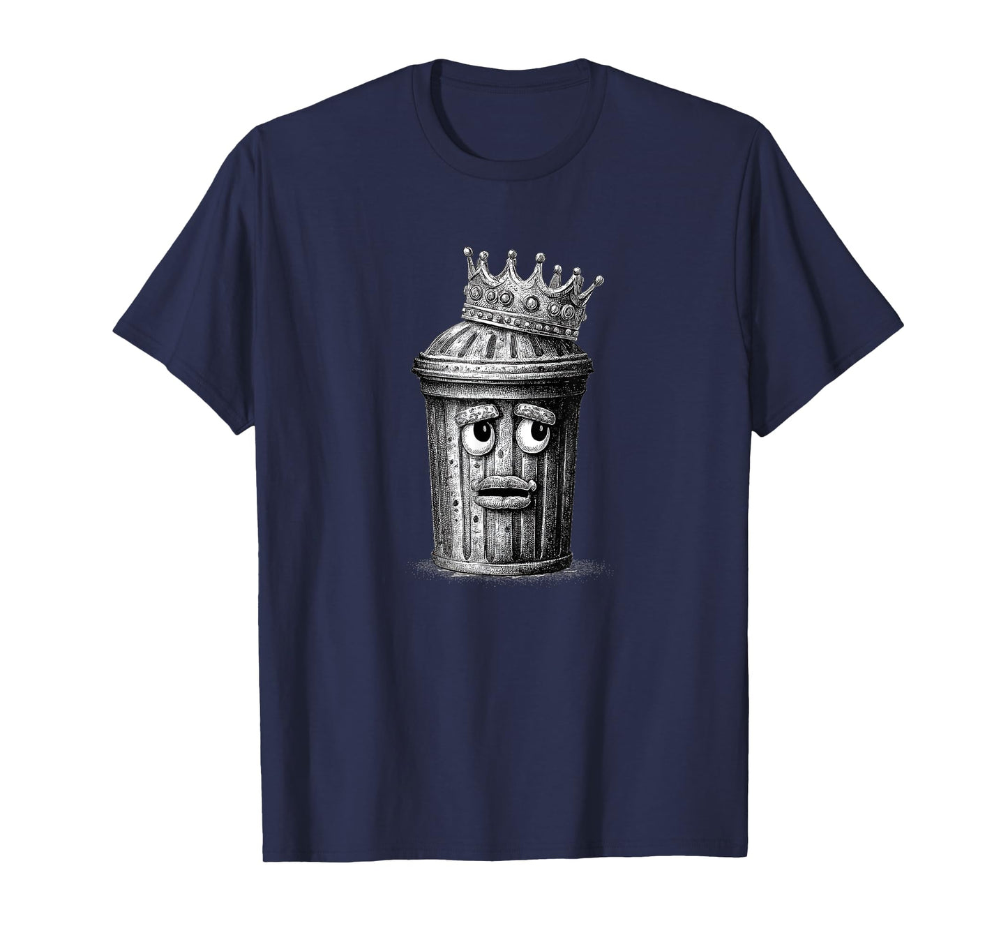 Royal Trash Can with Crown Costume T-Shirt
