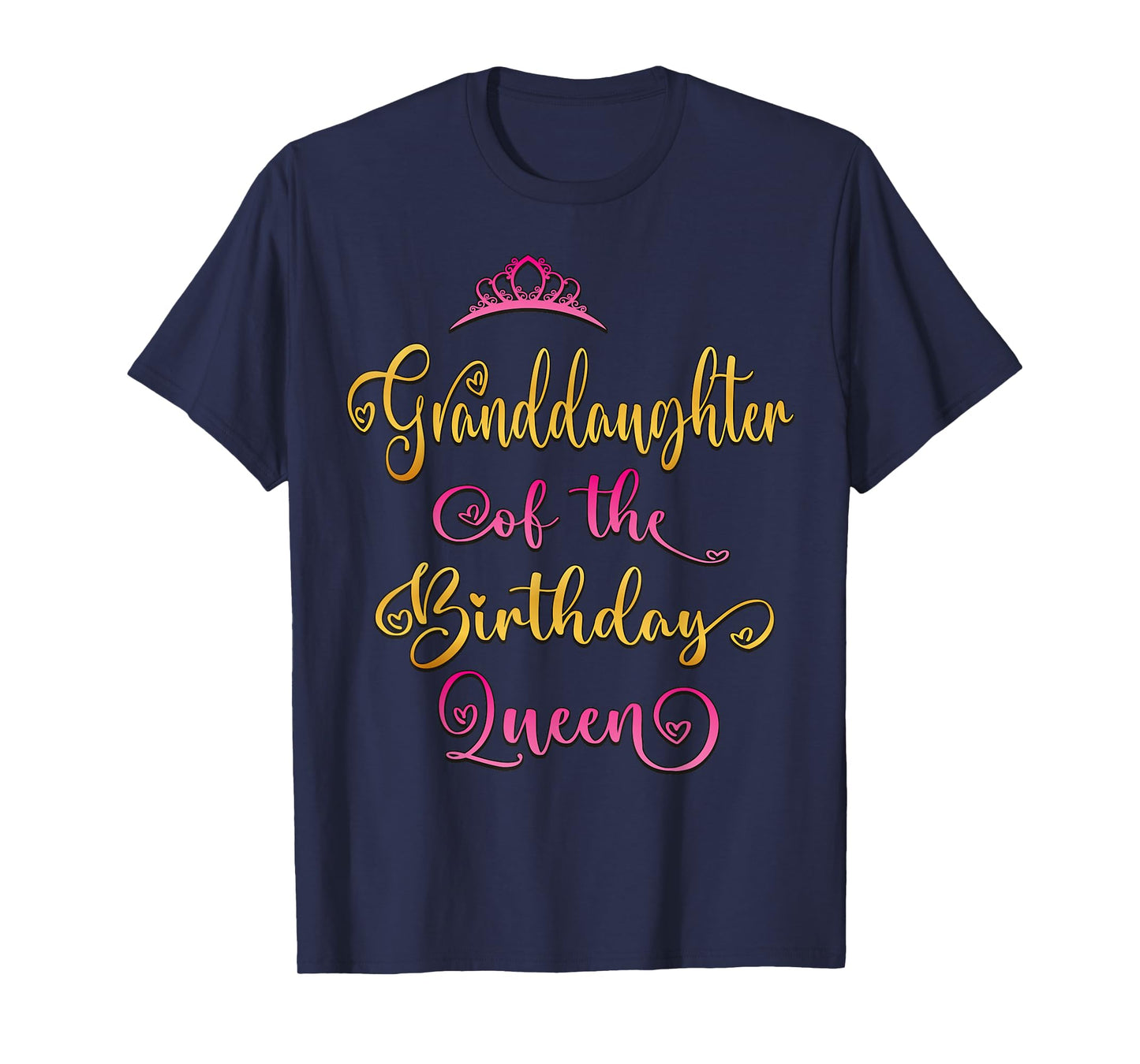 Granddaughter Of The Birthday Queen Bday Party T-Shirt