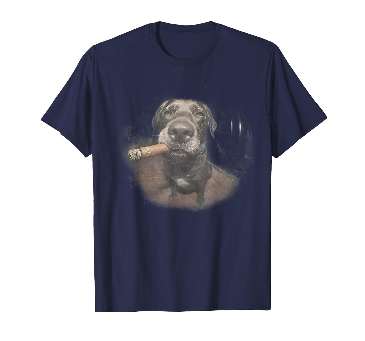 Funny Smoking Dog T-Shirt