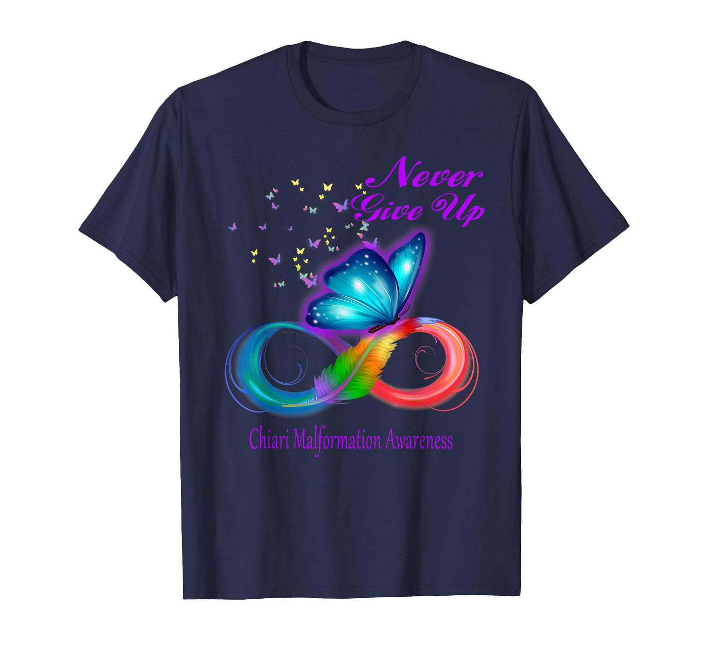 Butterfly Chiari Malformation Awareness T-Shirt