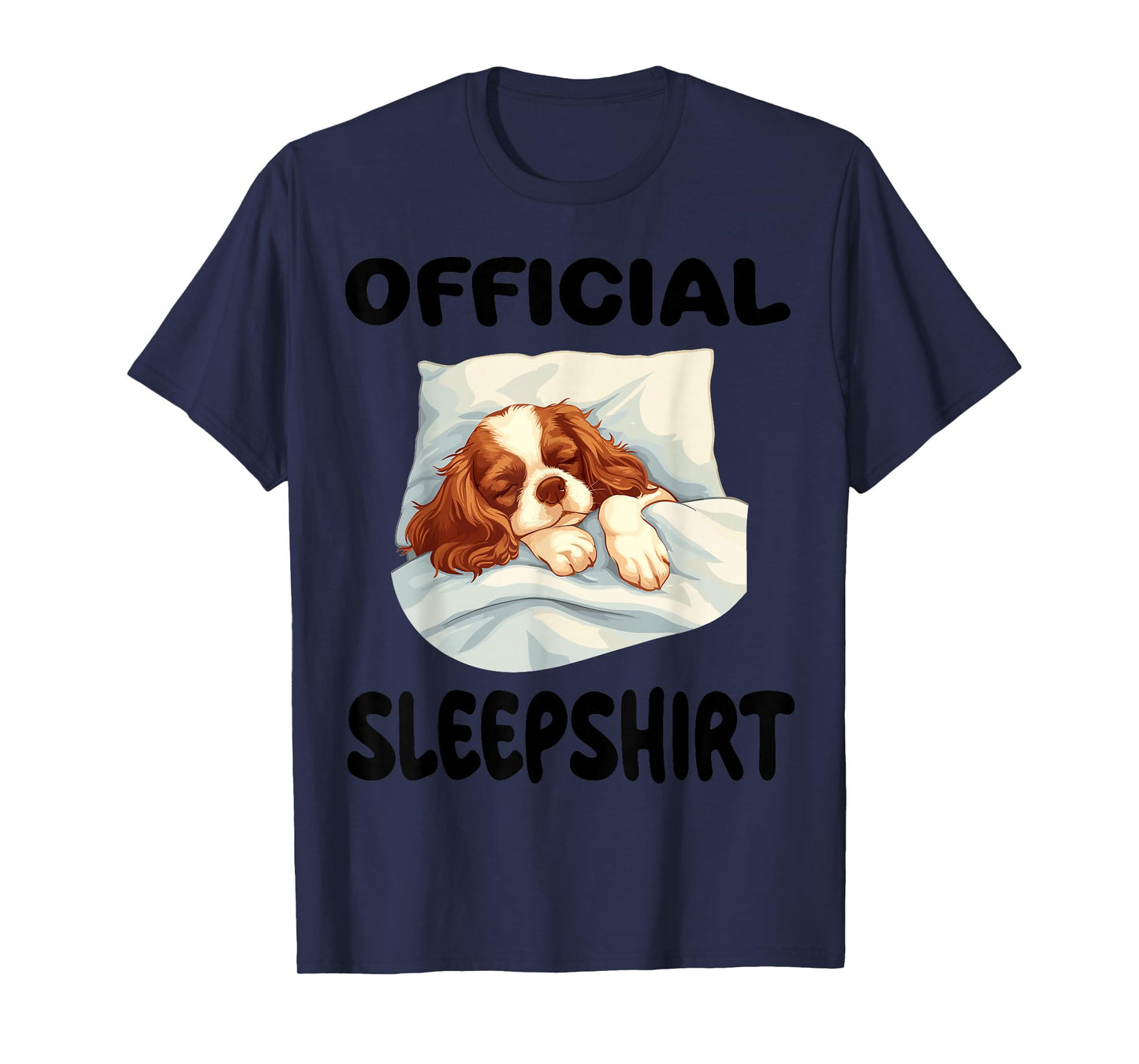 Cavalier King Charles Spaniel Dog Official Sleepshirt Pajama T-Shirt