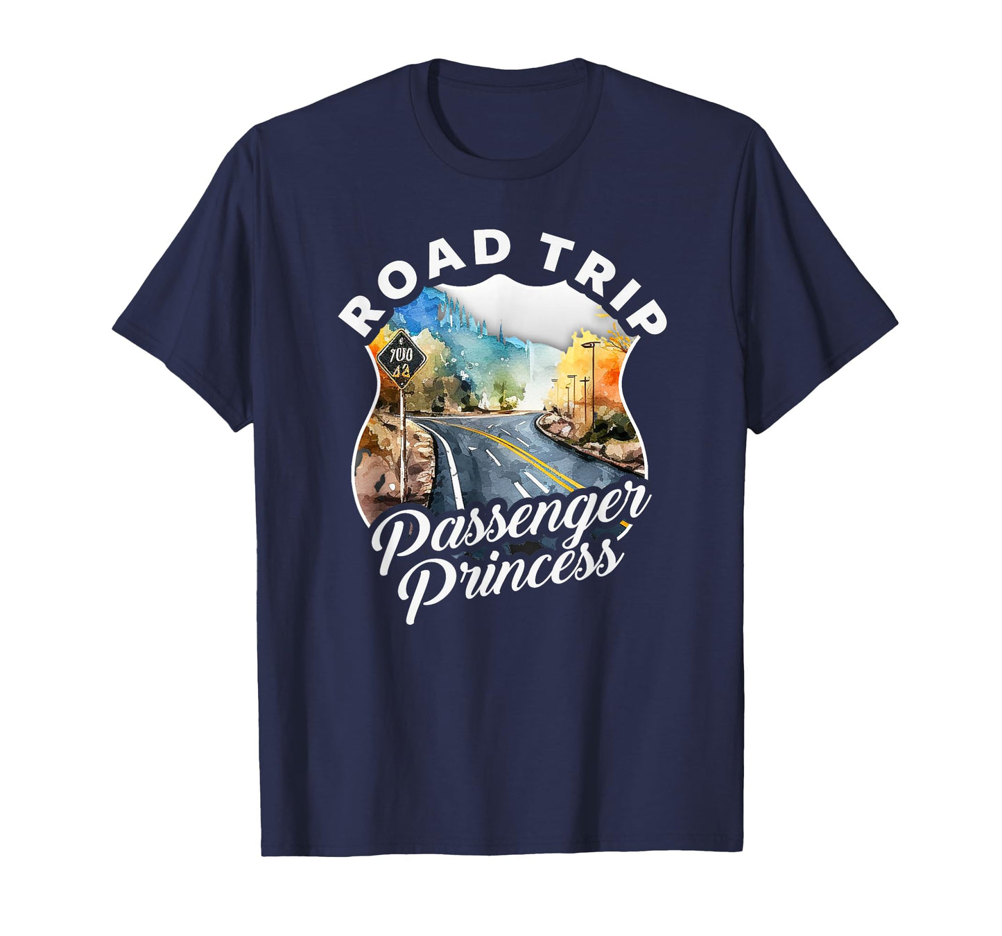 Passenger Princess Road Trip Car Ride T-Shirt