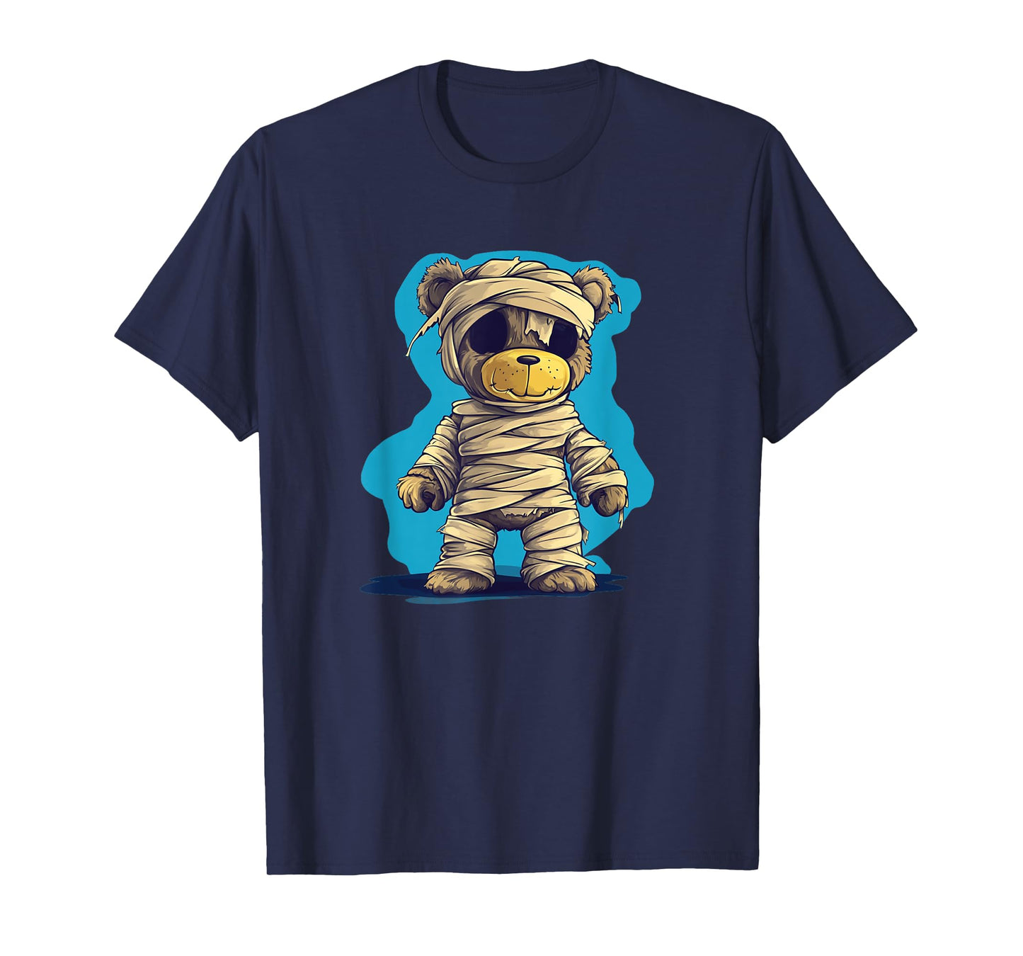 Fun Teddy Bear Mummy for Halloween Adventures T-Shirt