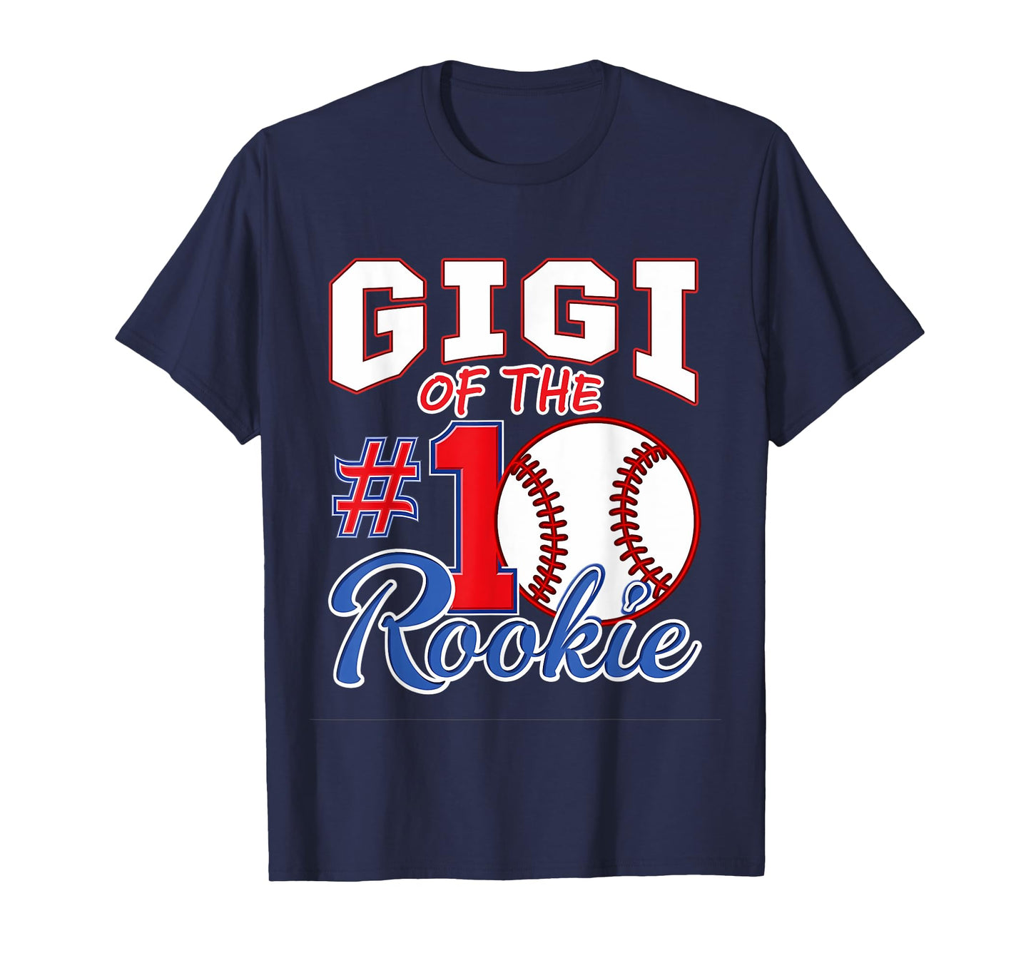 Retro Grandma Gigi Of The Number 1 Rookie Baseball T-Shirt