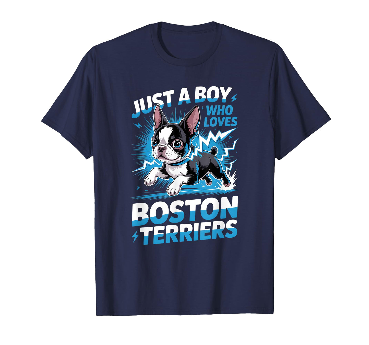 Boys Boston Terrier T-Shirt