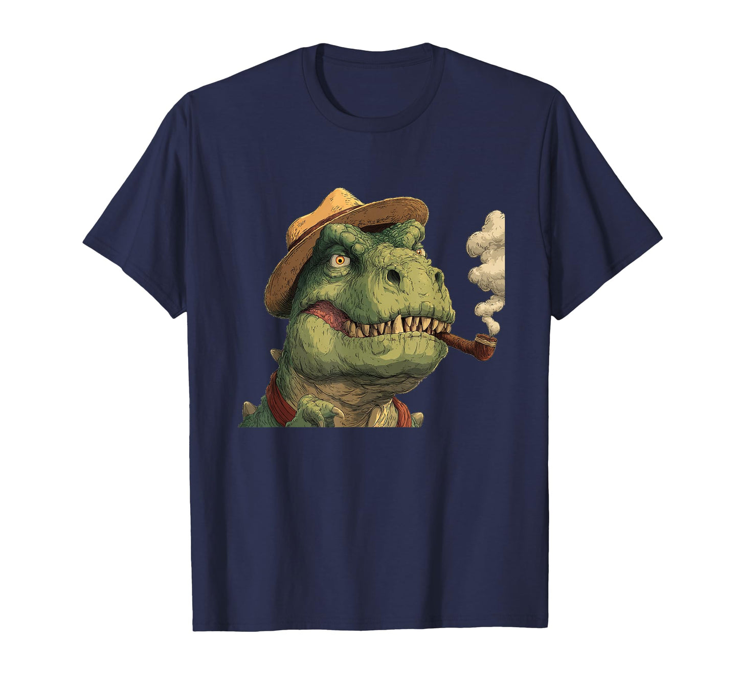 Smoking Dinosaur Loves Cigar Costume T-Shirt