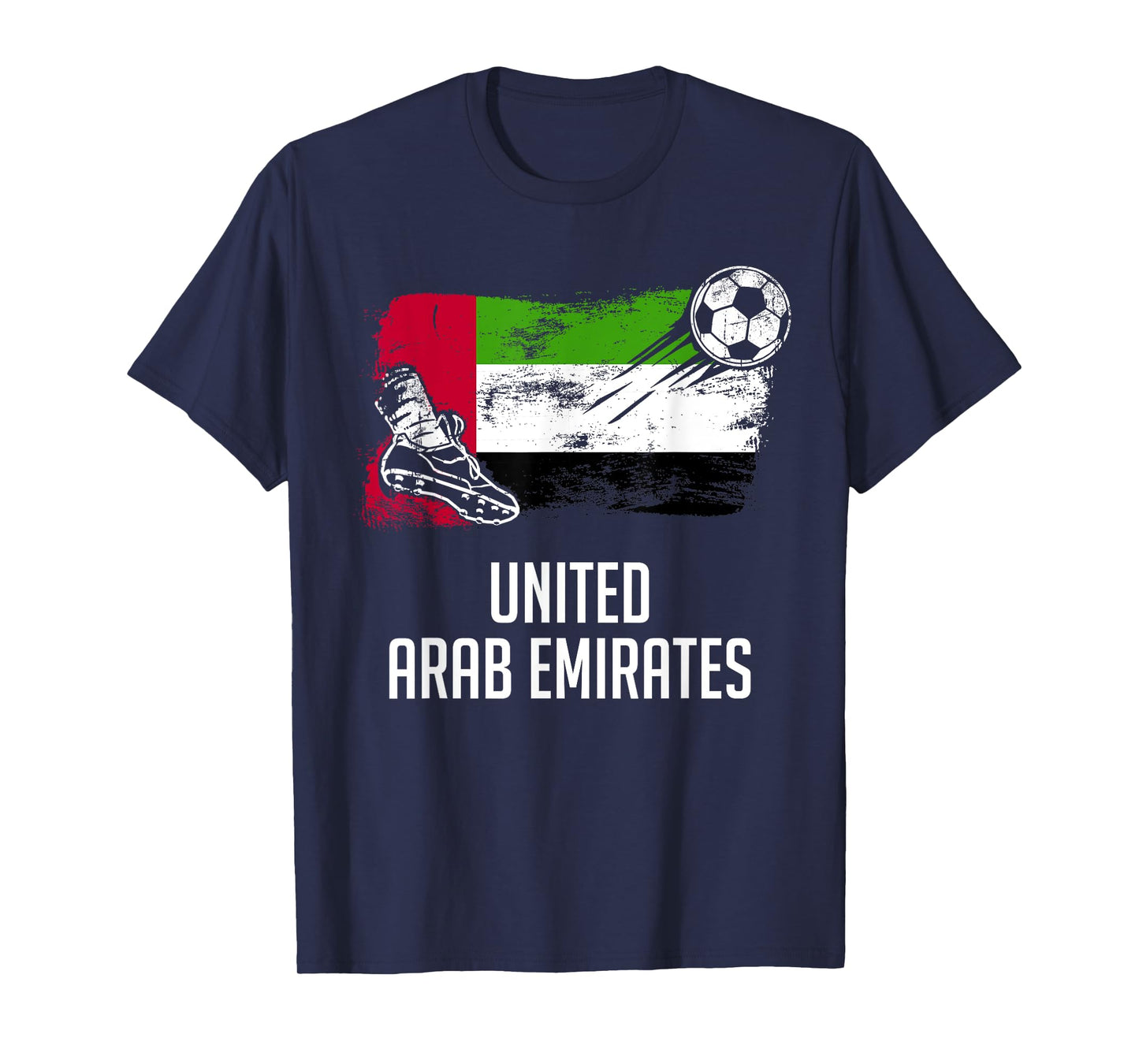 United Arab Emirates Flag Jersey Emirati Soccer Team T-Shirt