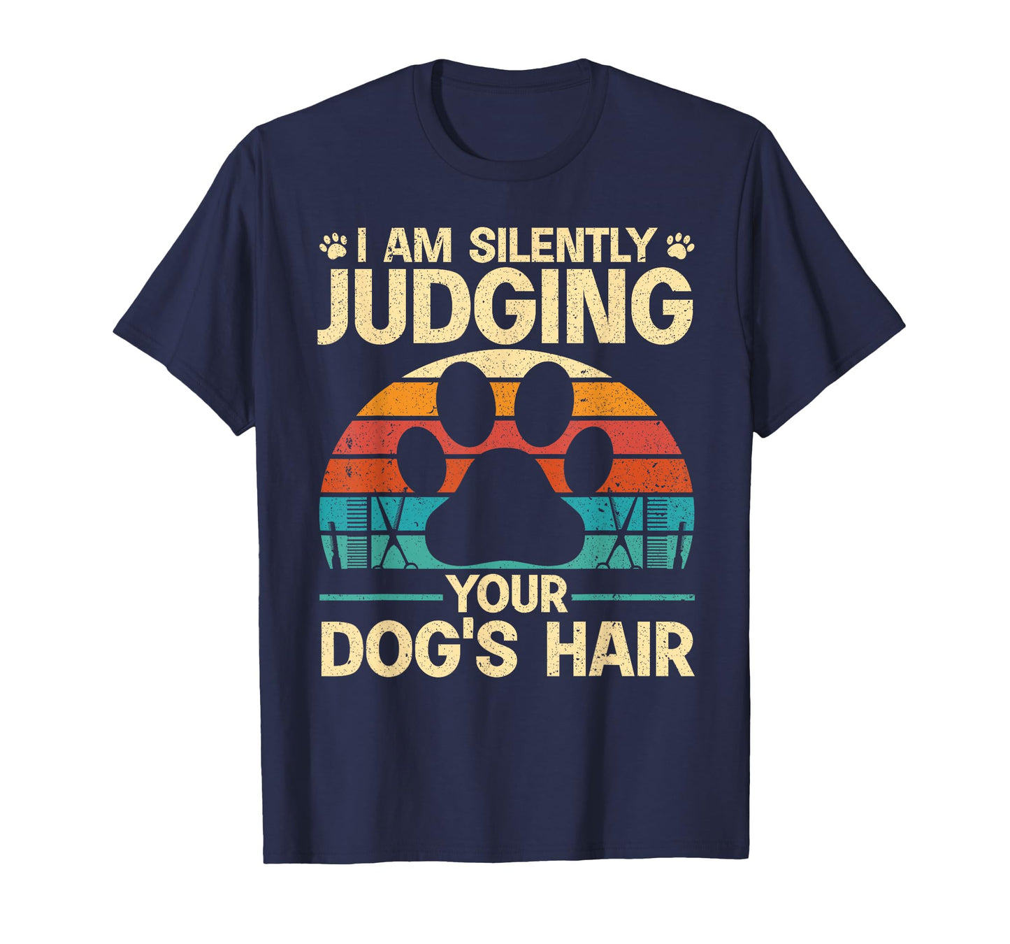 Cool Dog Groomer Art for Men Women Dog Grooming Pet Groomer T-Shirt