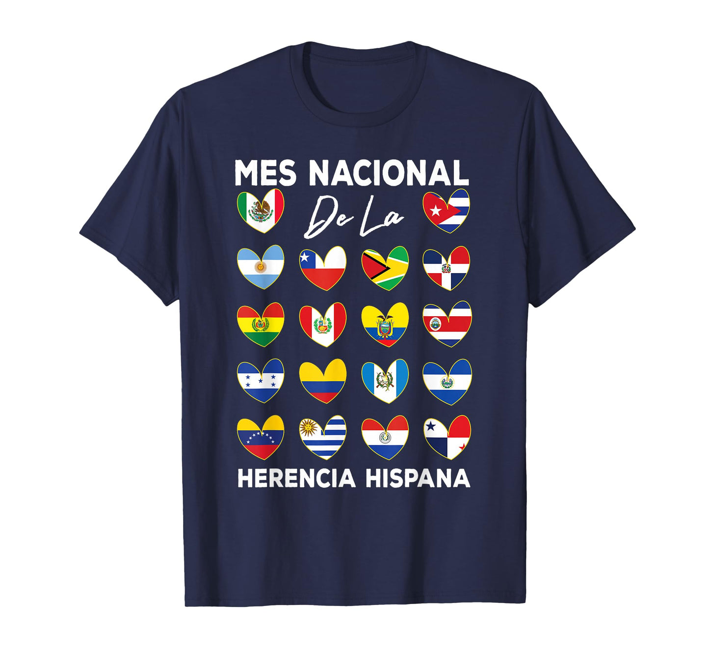 Mes Nacional De La Herencia Hispana Hispanic Heritage Month T-Shirt