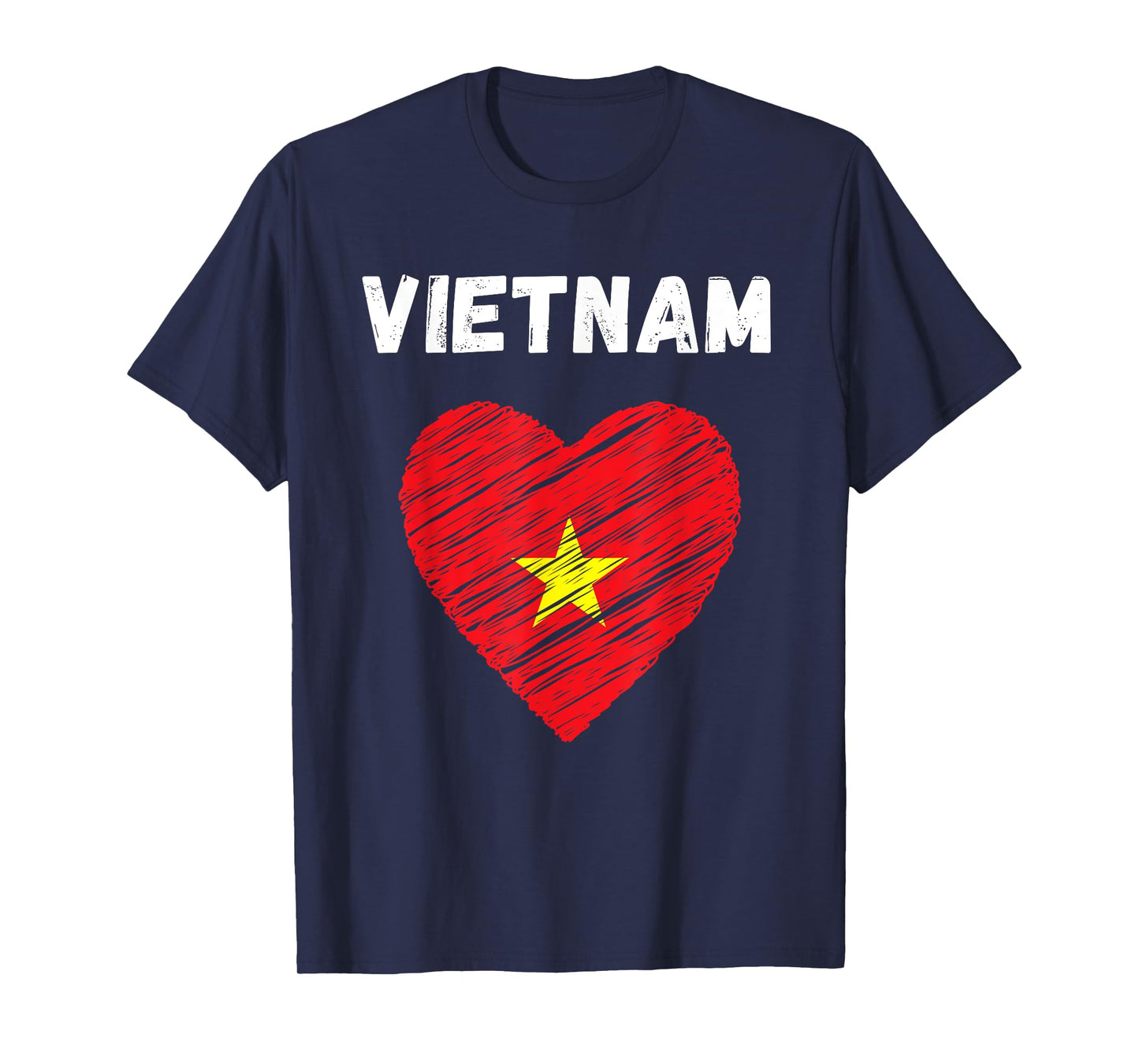 Vietnam Flag Holiday Vietnam Heart Vietnamese Flag T-Shirt