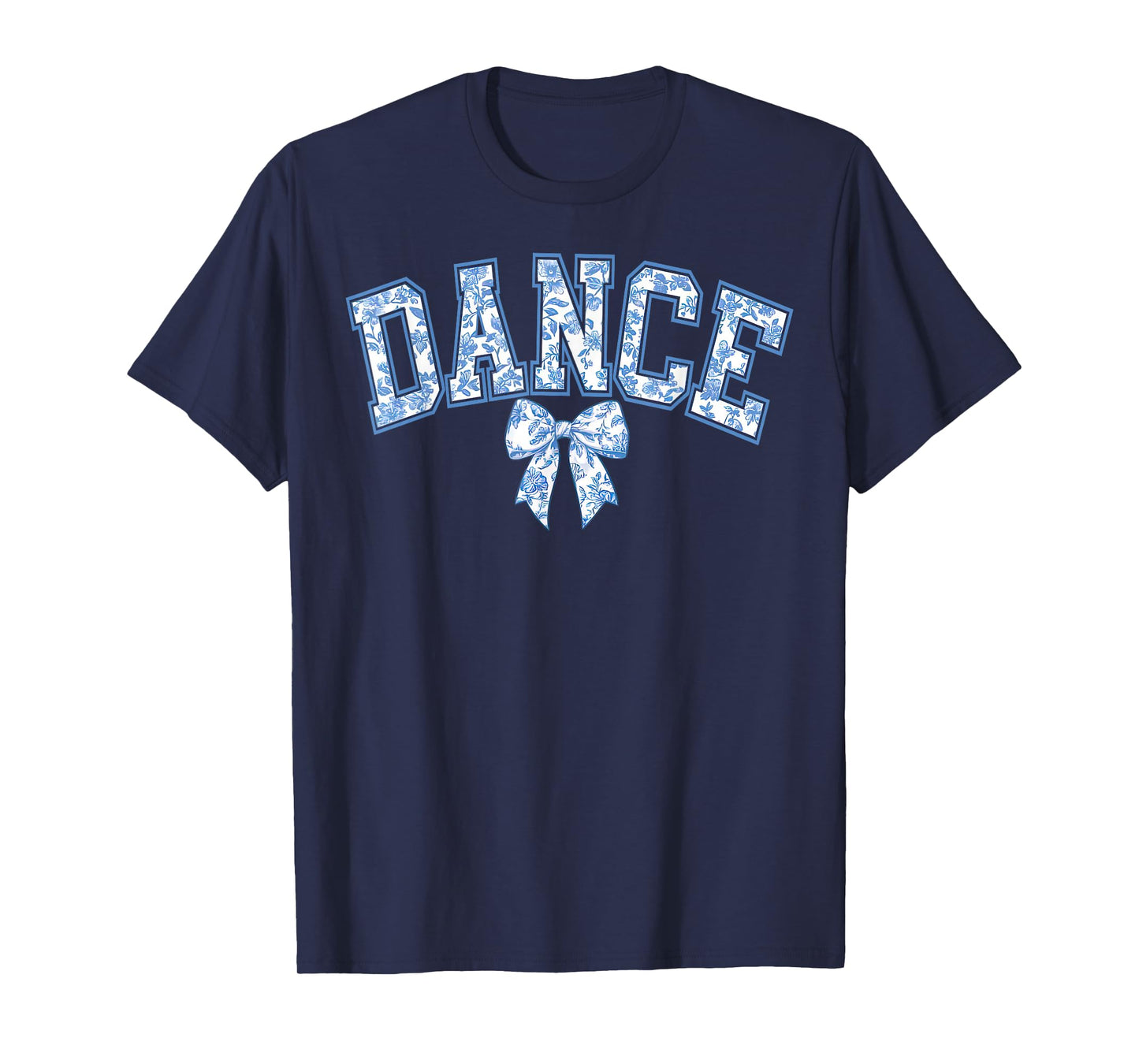 Toile Bow Dance Balletcore Ballerinas Ballet Mom Teacher T-Shirt