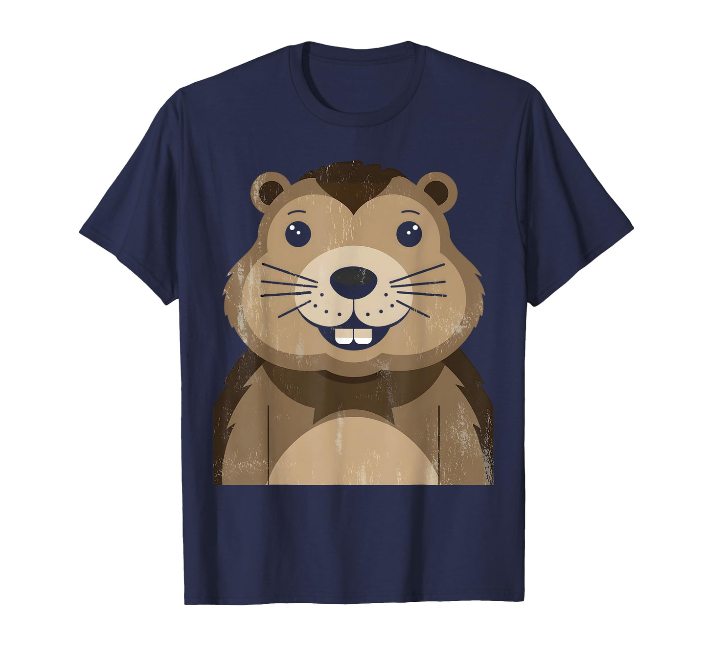 Groundhog Costume Vintage Groundhog Day Funny Ground Hog T-Shirt
