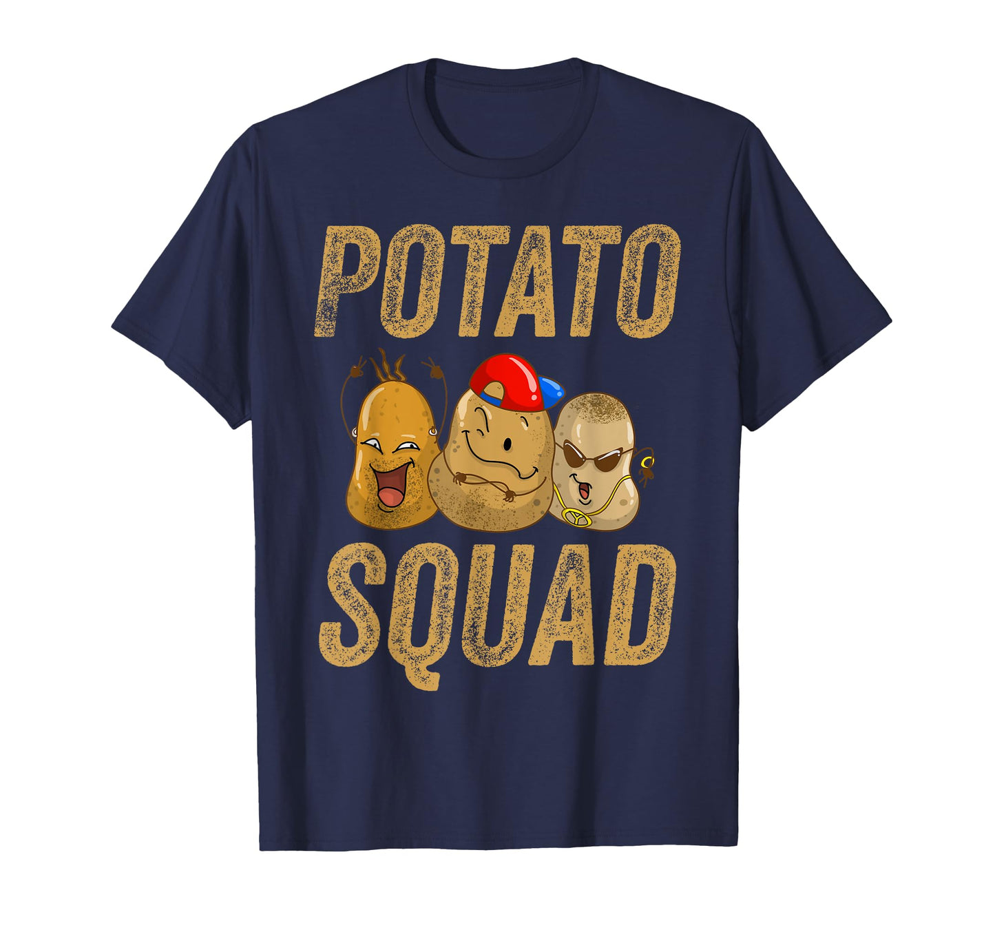 Funny Potato Costume For Men Women Kids Adult Potato Novelty T-Shirt
