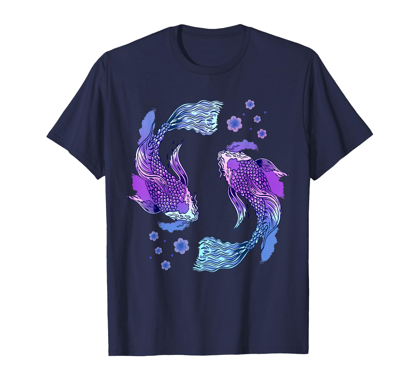 Koi Asian Carp Japanese Koi Carp Japan Pond Yin Yang Fish T-Shirt