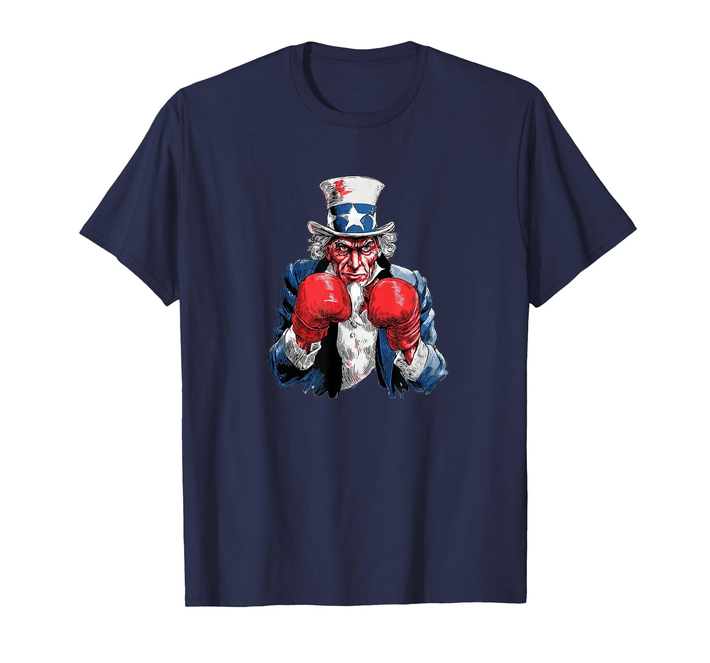 Awesome Sam with Boxing Gloves for Fight Ring Lovers T-Shirt