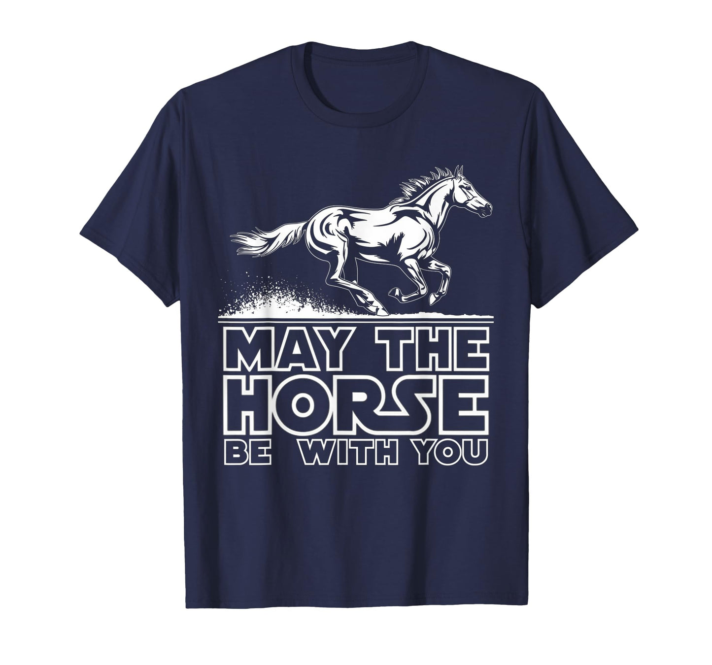 Funny Horse be with you Funny Girls Horse Gifts Horse Show T-Shirt
