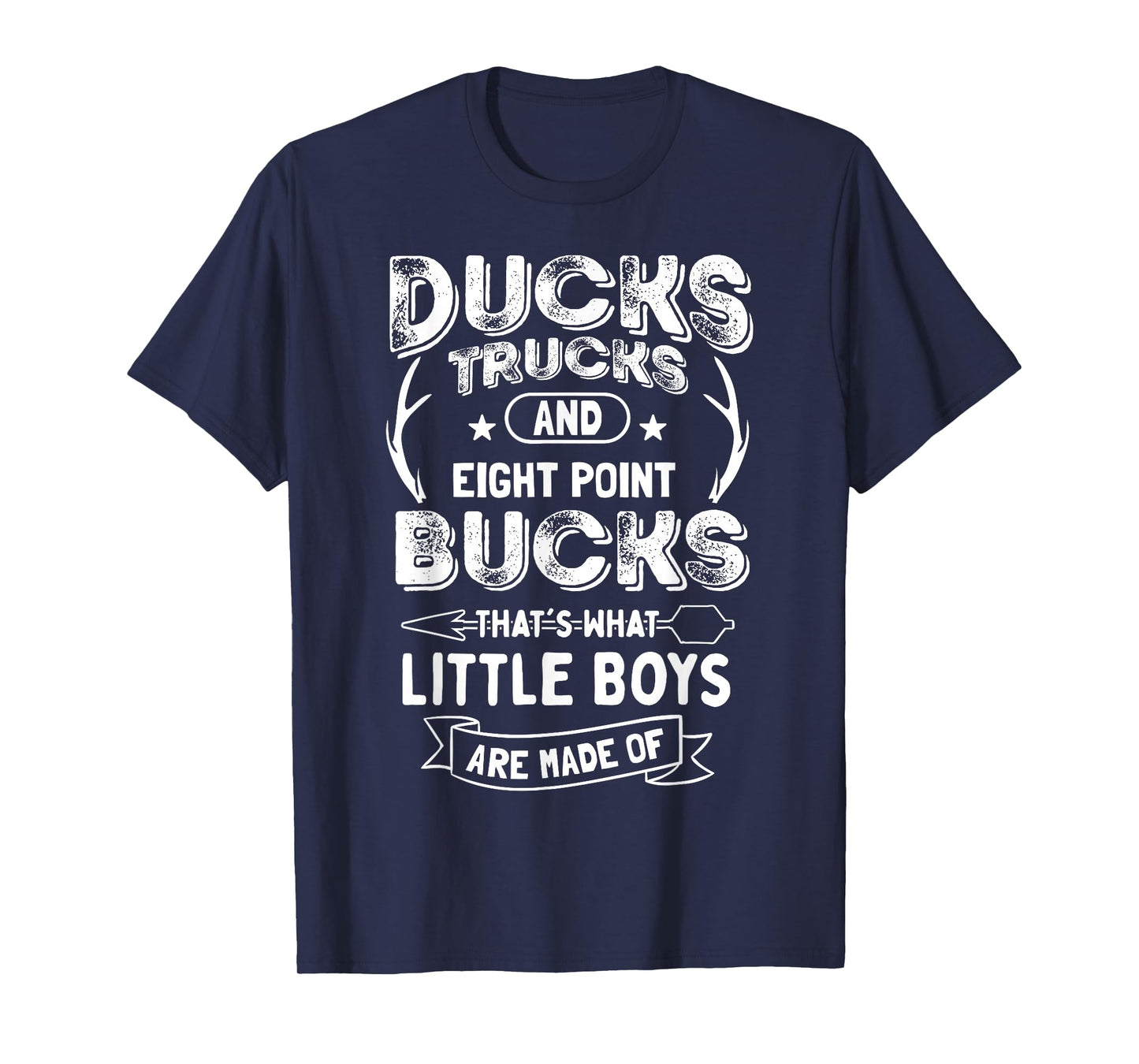 Youth Hunting Ducks trucks bucks Deer hunting funny T-Shirt