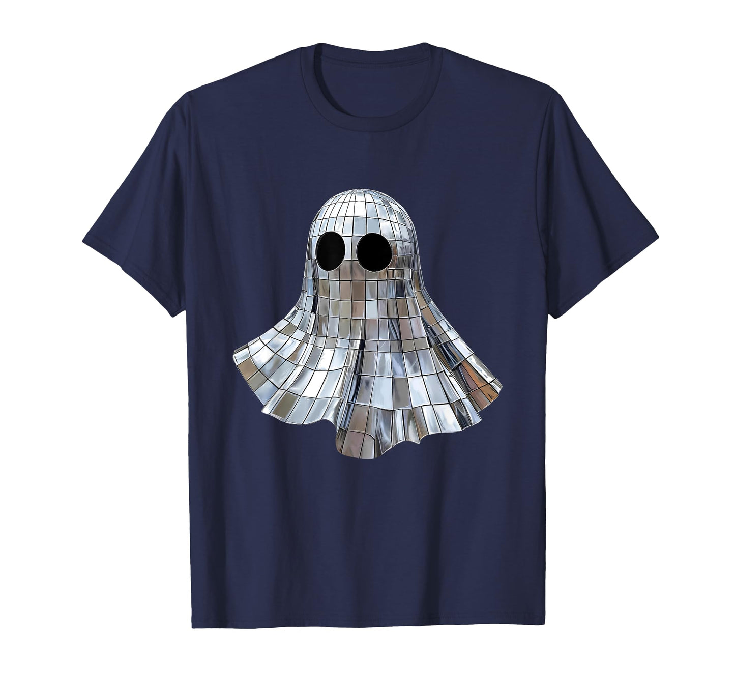 Retro Disco Boo Halloween Boo In Boujee Spooky Disco Ghost T-Shirt