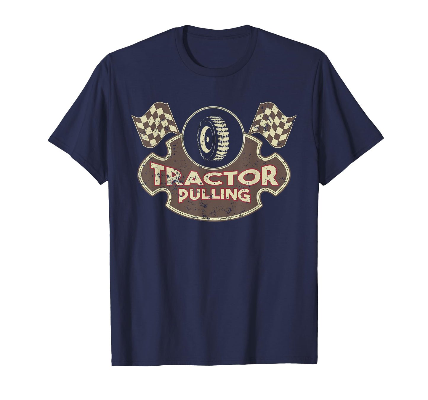 RC Tractor Pulling Toy Tractor Pulling Tires T Shirt