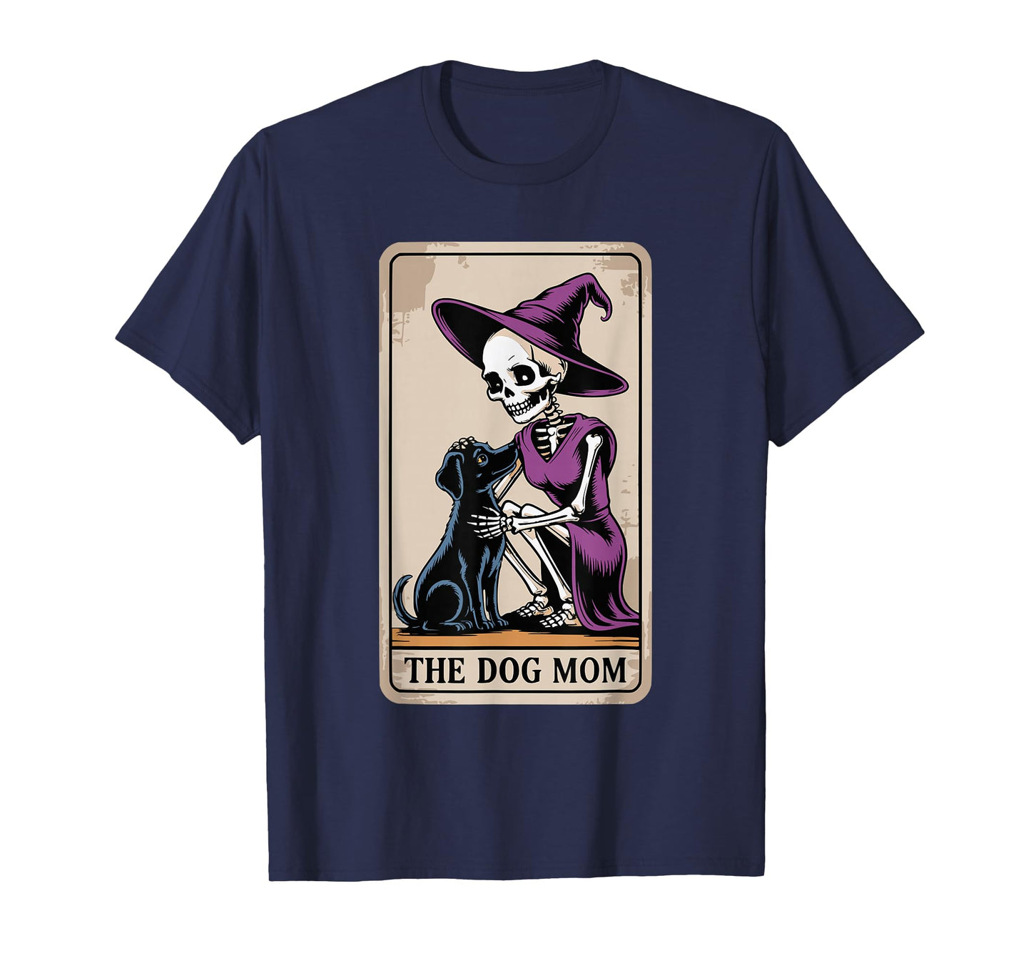 Halloween The Dog Mom Mamma Dogs Lady Girls Women T-Shirt