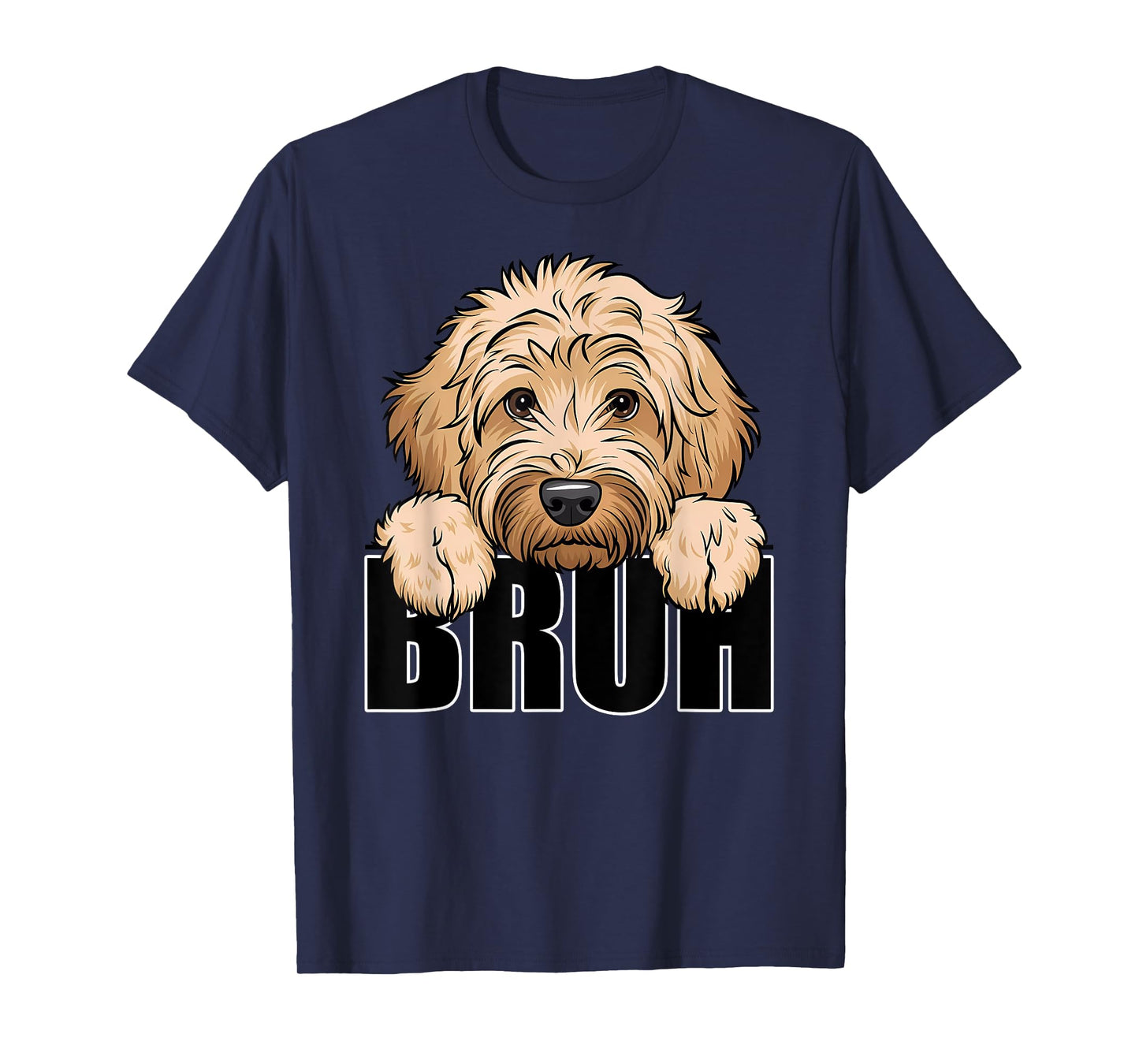Goldendoodle Bruh Cute Funny Doodle Dog Lover Men Boys Kids T-Shirt