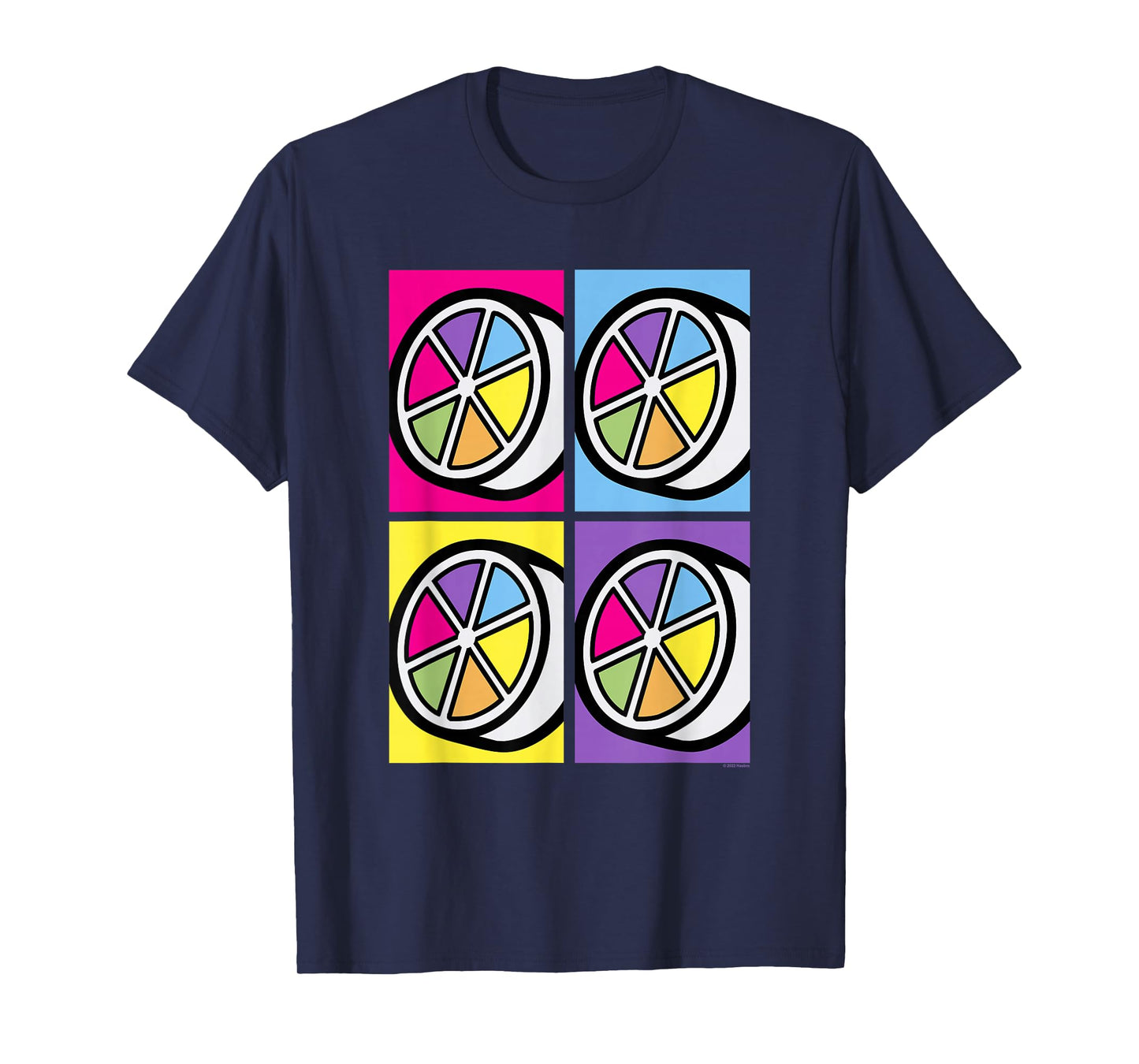 Trivial Pursuit Pop Art Pie with Wedges T-Shirt