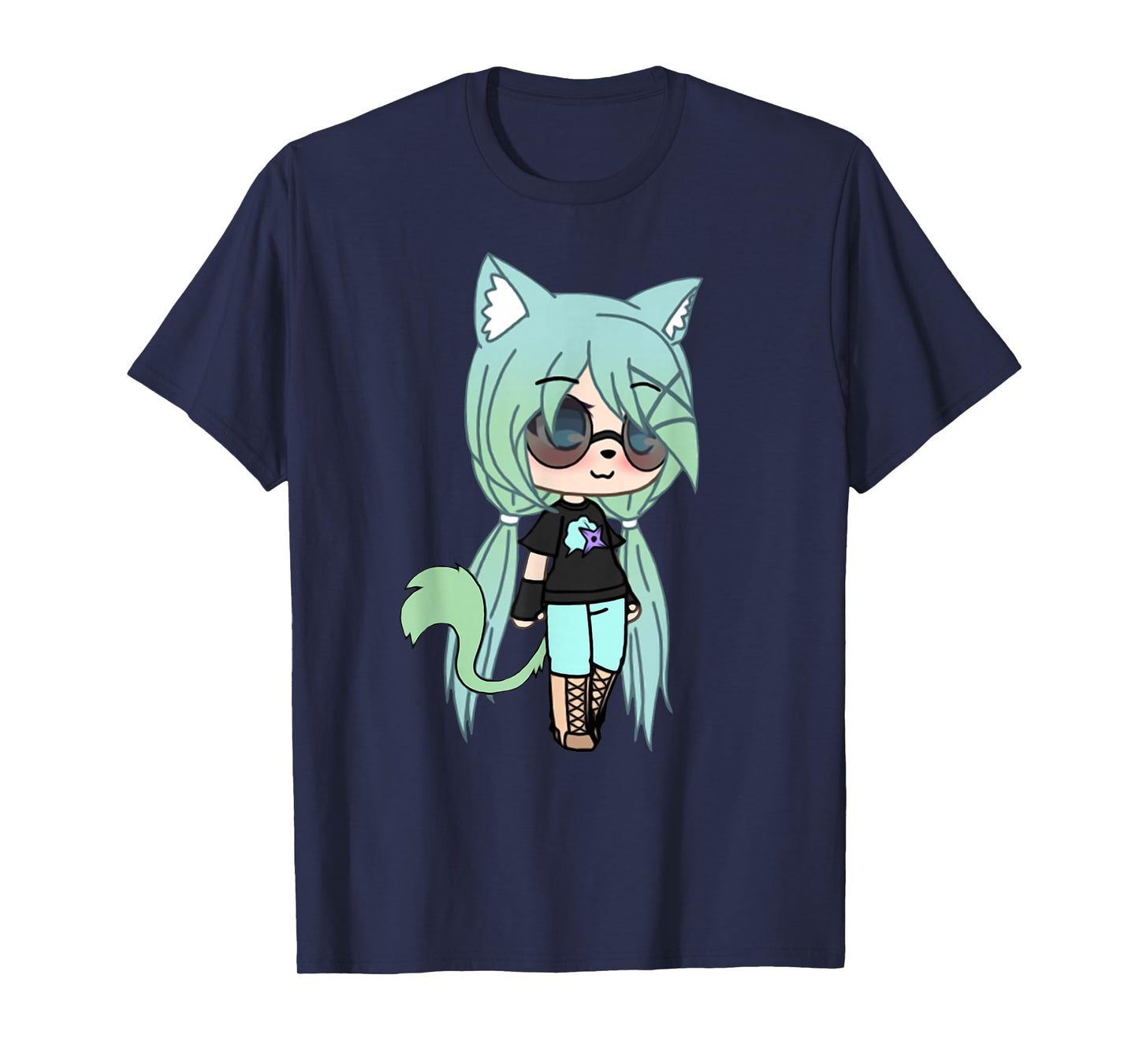Cute Chibi Style Kawaii Anime Girl Chloe Chan The Tomboy T-Shirt