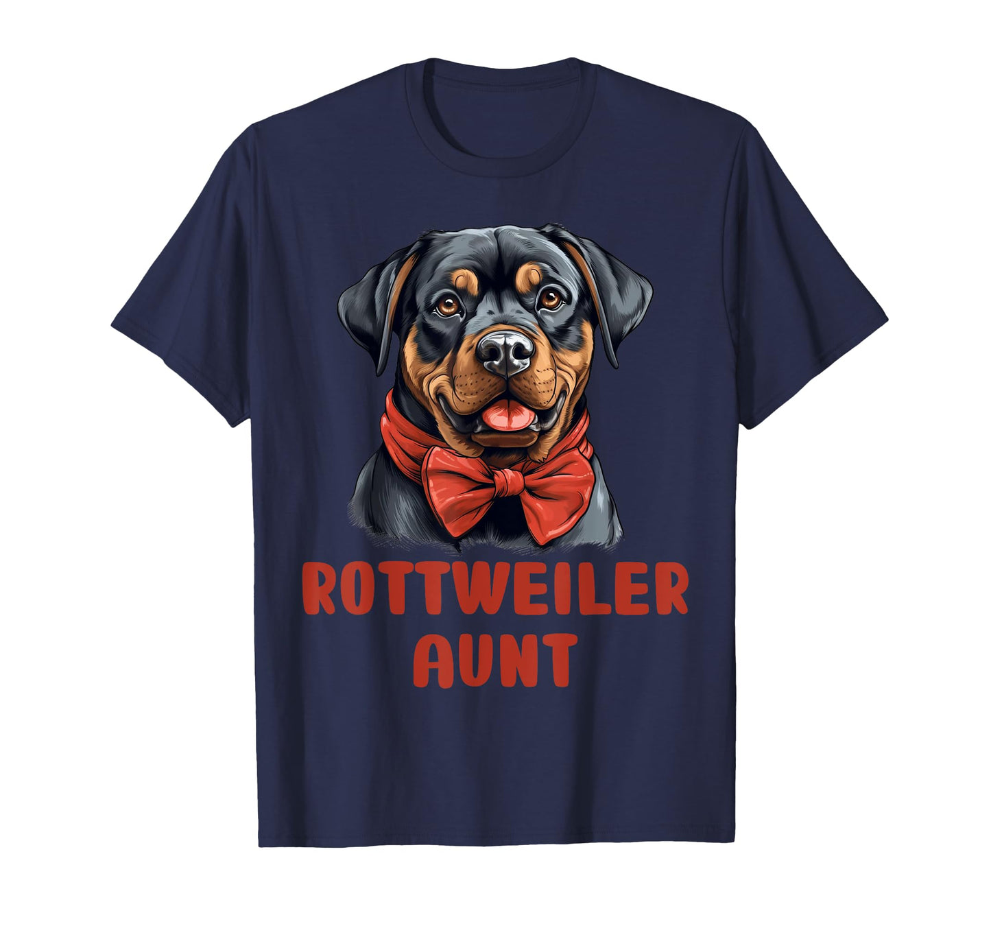 Cute Rottweiler Aunt Dog Lover Gift Funny Puppy Rottie Owner Men Women Kids T-Shirt