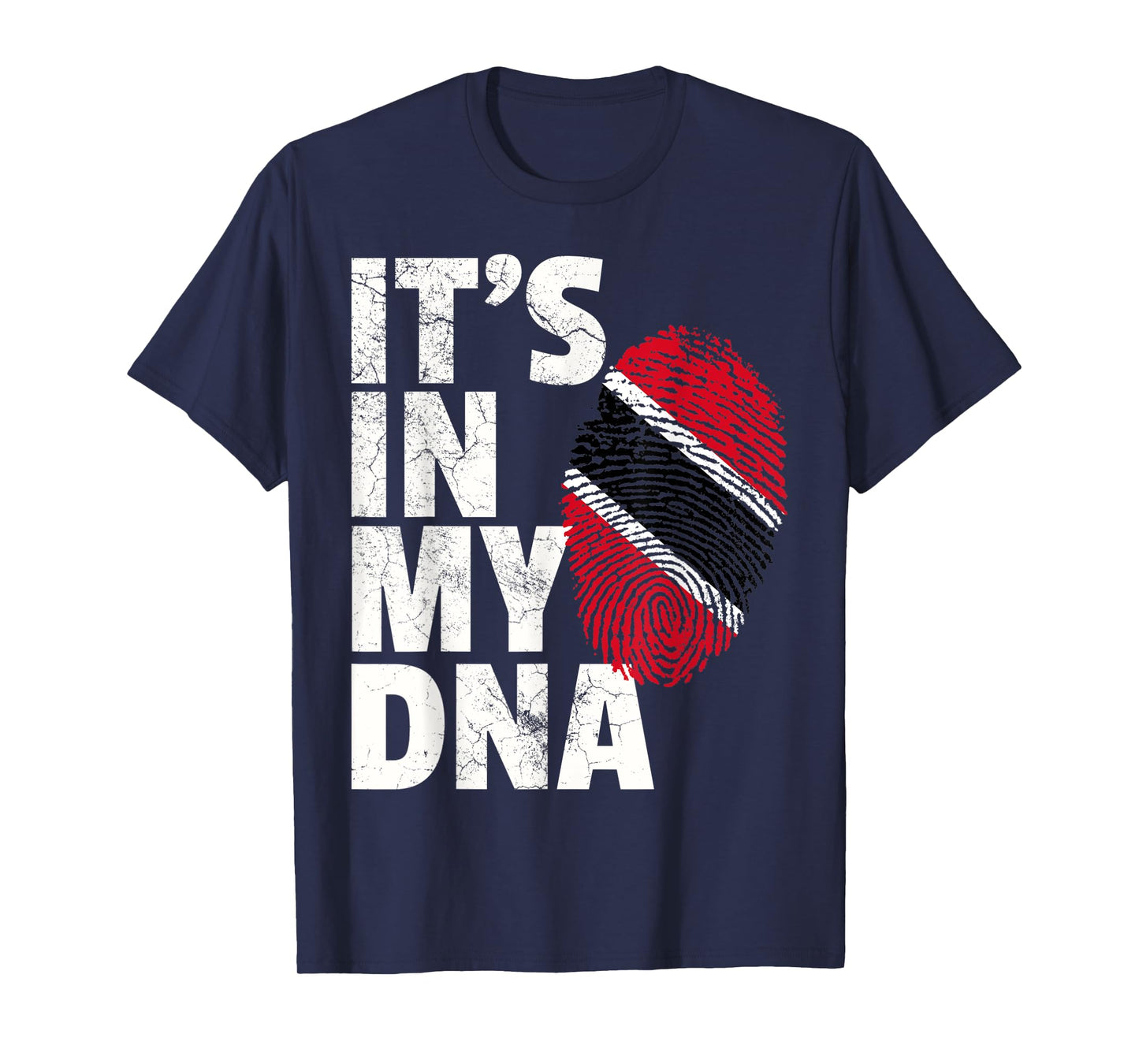 IT'S IN MY DNA Trinidad and Tobago Flag Christmas Gift T-Shirt
