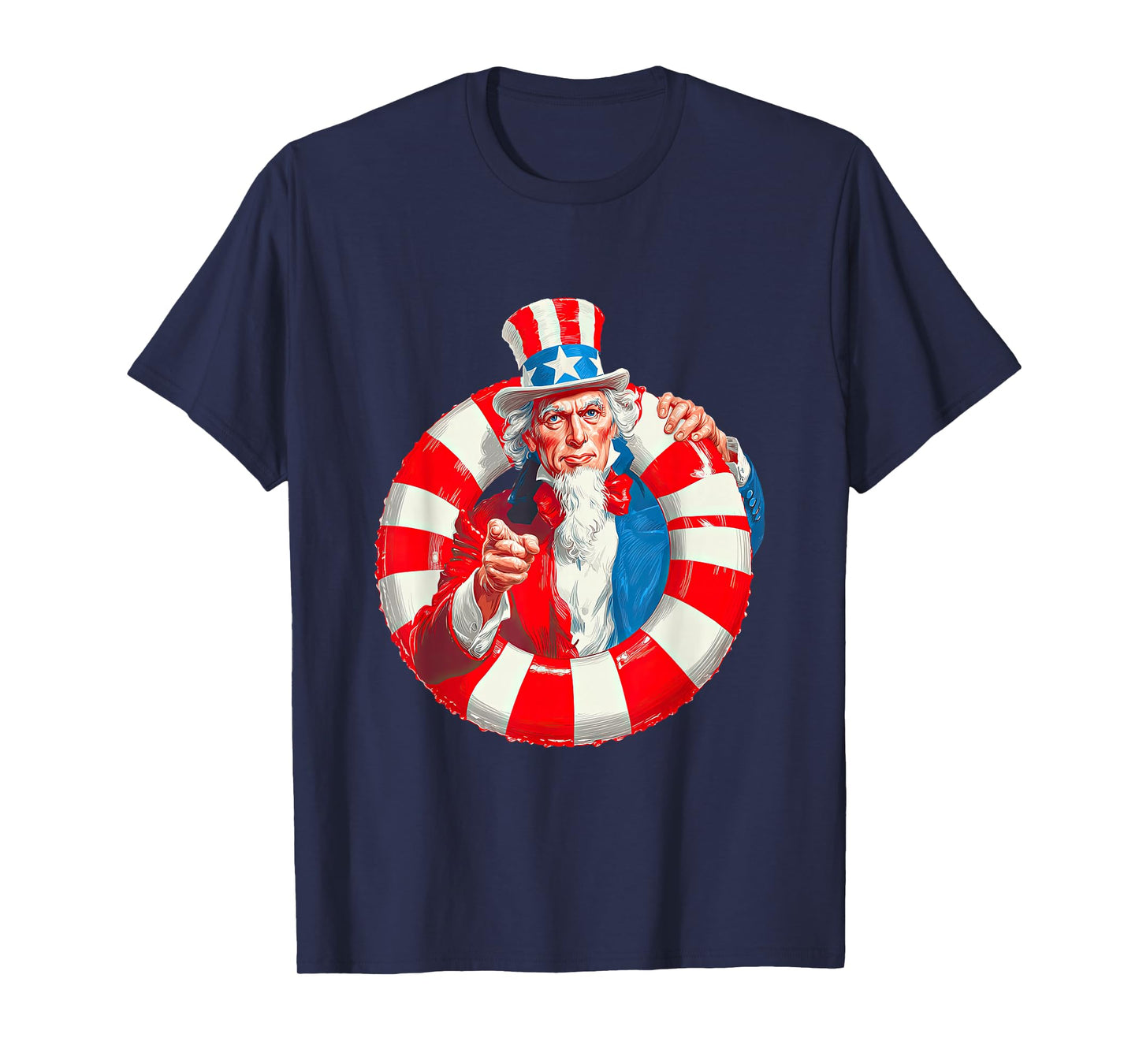 Cool Sam with Pool Ring Costume T-Shirt